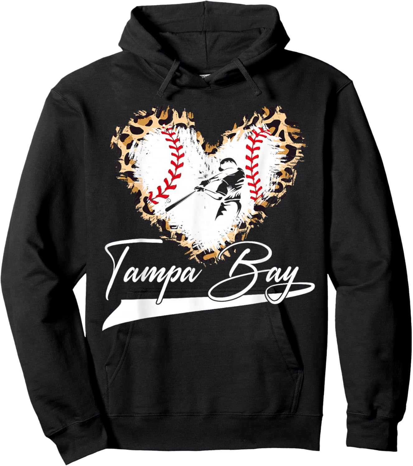 Tamba Bay Souvenir Heart Outfit I Love Tamba Bay Hoodie - Hoodie | Black