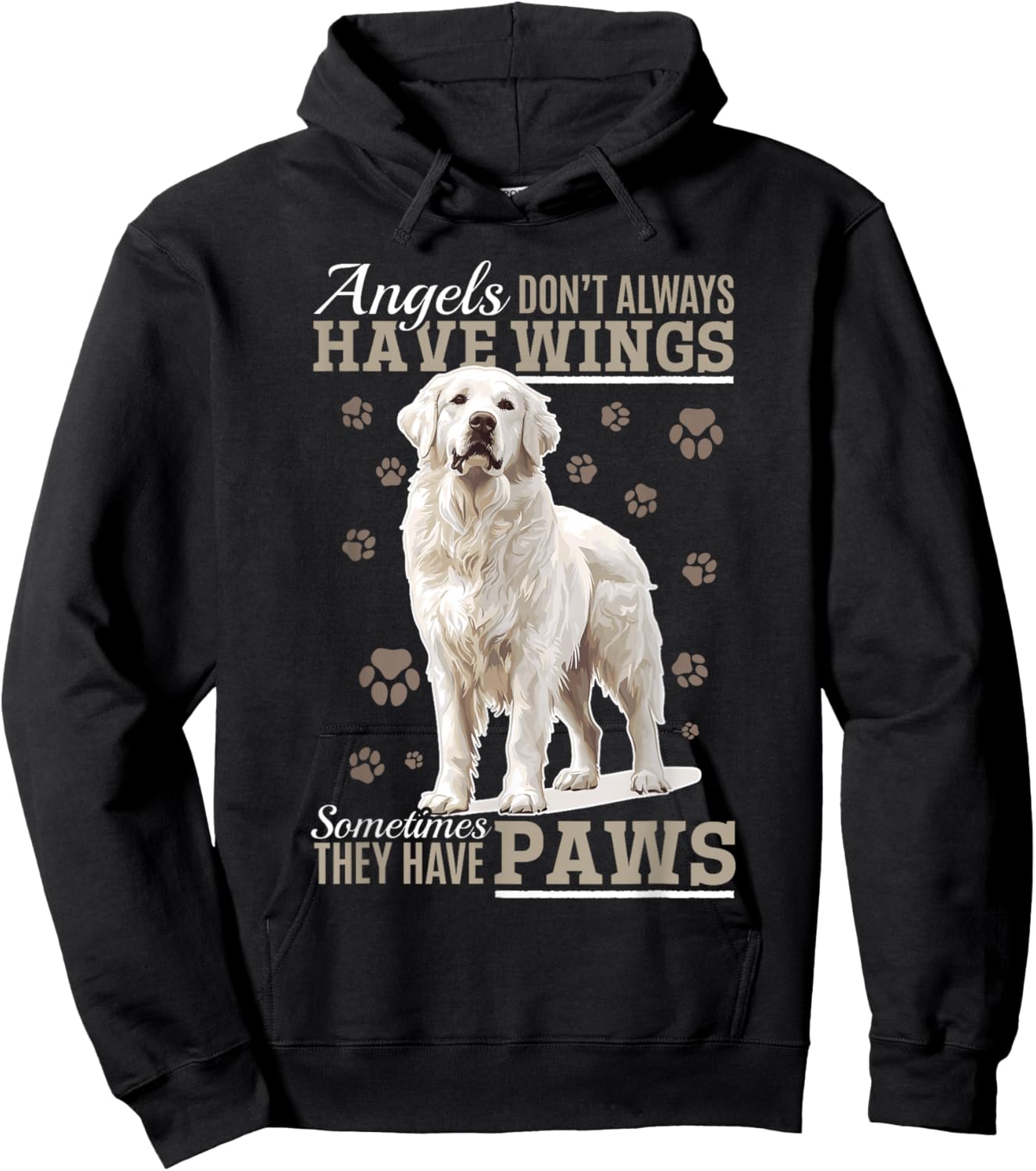 Great Pyrenees Dog Owner Hoodie - Hoodie | Black
