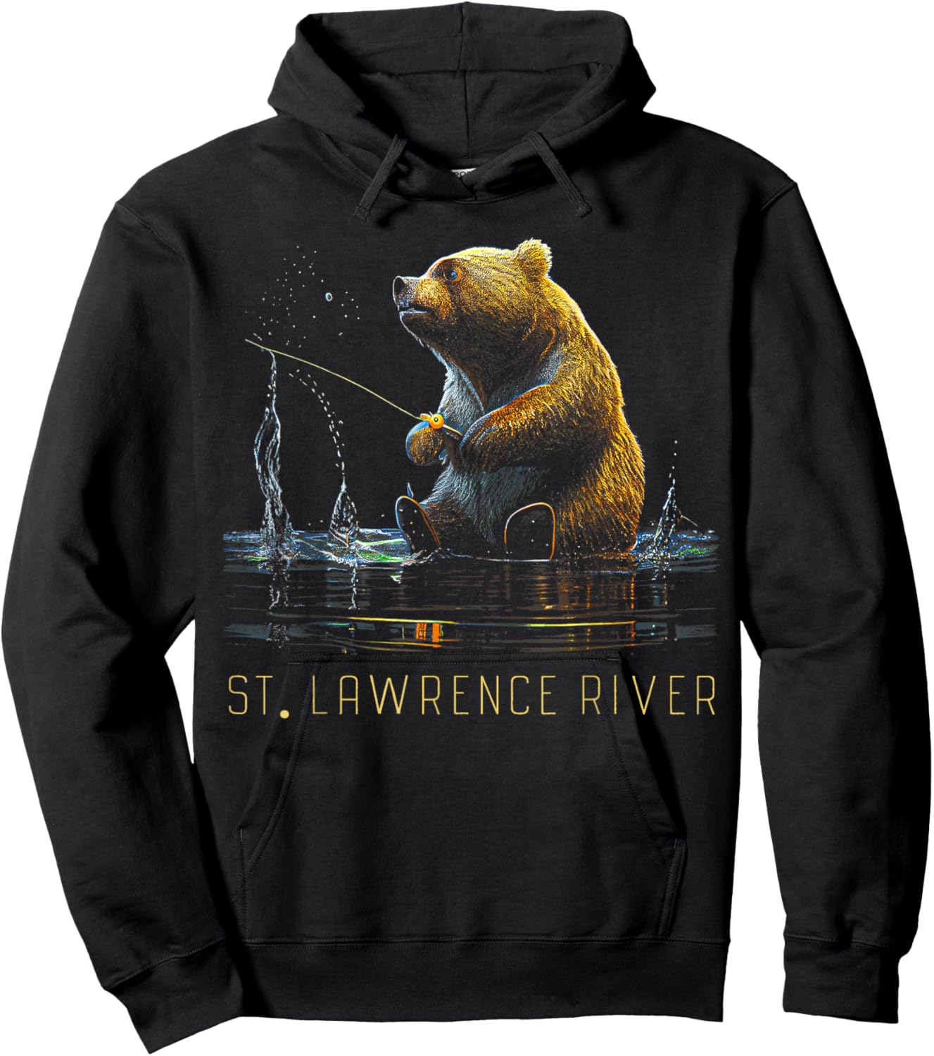 St. Lawrence River Hoodie - Hoodie | Black