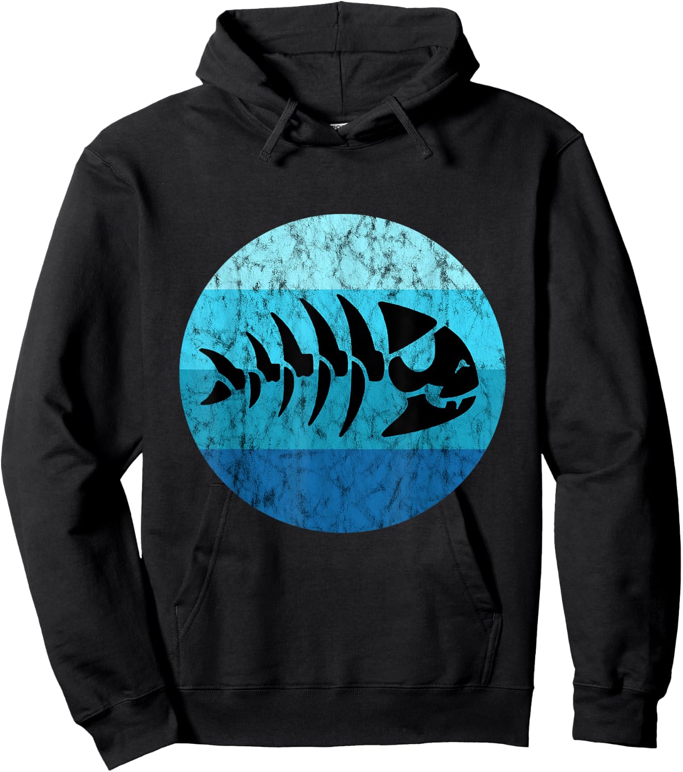 Pirate Fish Pastafari Flying Spaghetti Monster FSM Hoodie - Hoodie | Black