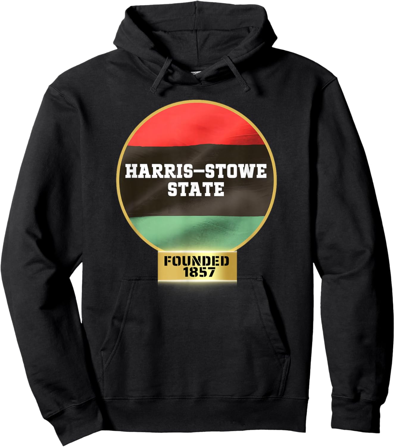Harris–Stowe State, HSSU, HBC, Proud HBCU Hoodie - Hoodie | Black