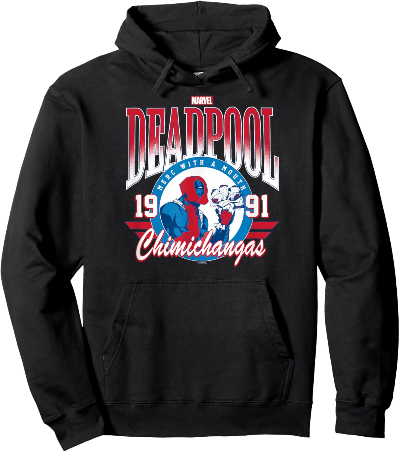 Deadpool - Athletic Hoodie - Hoodie | Black