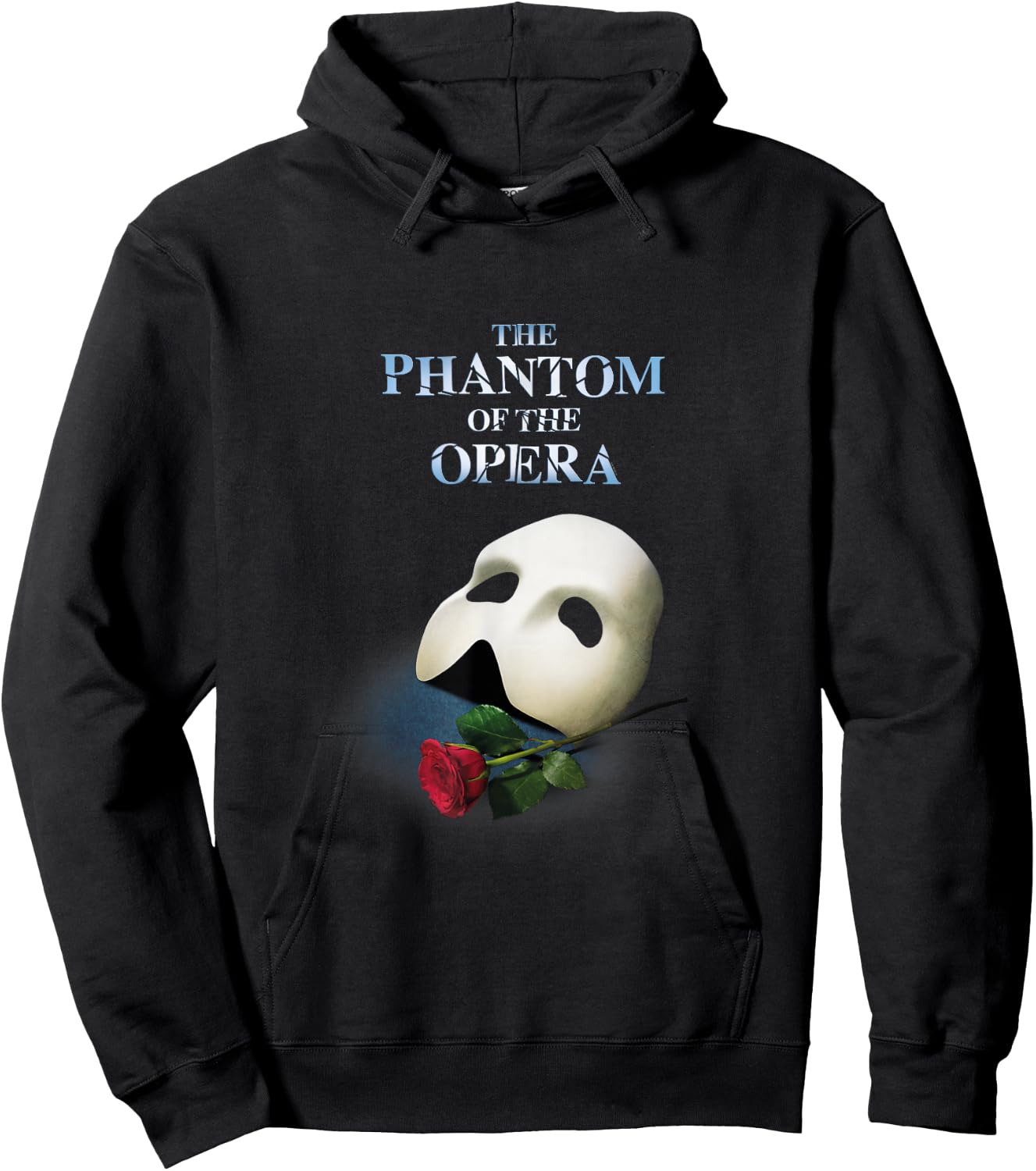 Official 'Phantom of The Opera' Logo Hoodie - Hoodie | Black