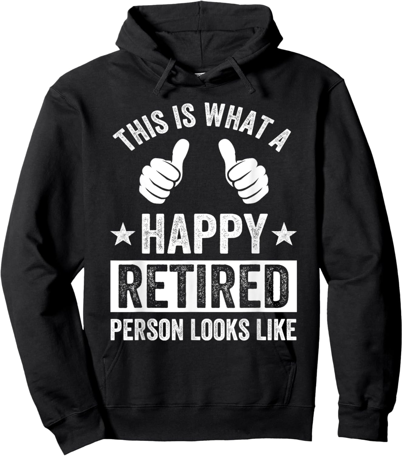 Funny Retirement Retired Men Women Hoodie - Hoodie | Black