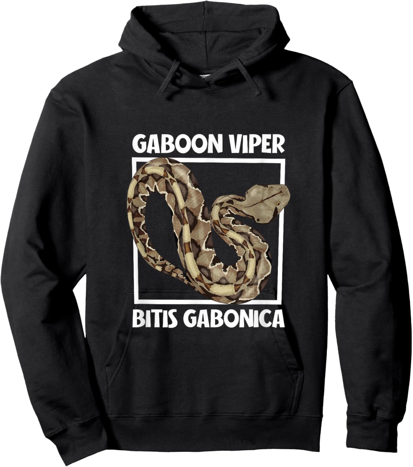 Gaboon Viper Hoodie - Hoodie | Black