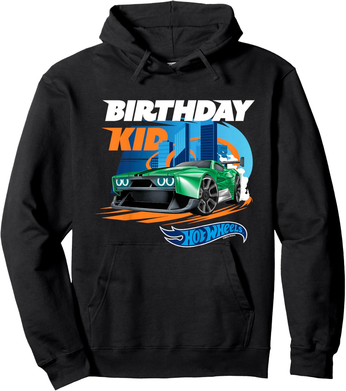 Hot Wheels - Birthday Boy Hoodie - Hoodie | Black