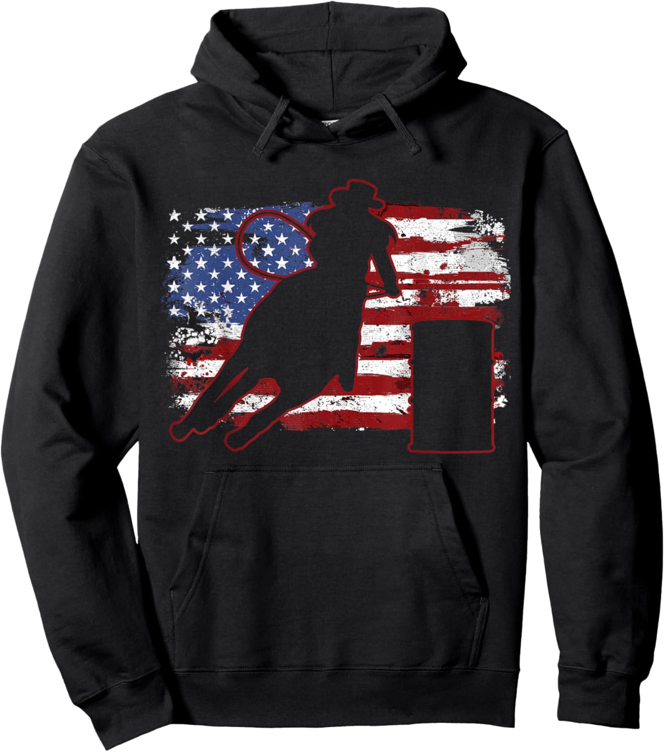 Barrel Racing Gift Hoodie - Hoodie | Black