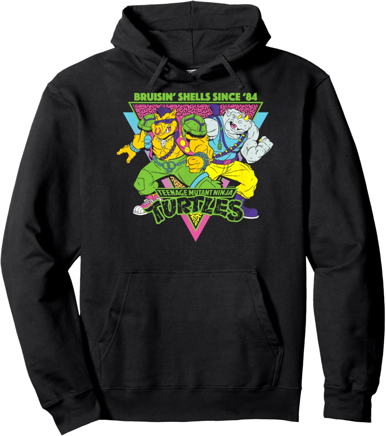 Teenage Mutant Ninja Turtles - Bepop and Rocksteady Villains Hoodie - Hoodie | Black