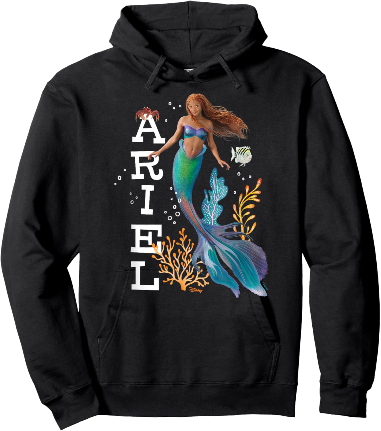 Little Mermaid - Ariel Hoodie - Hoodie | Black