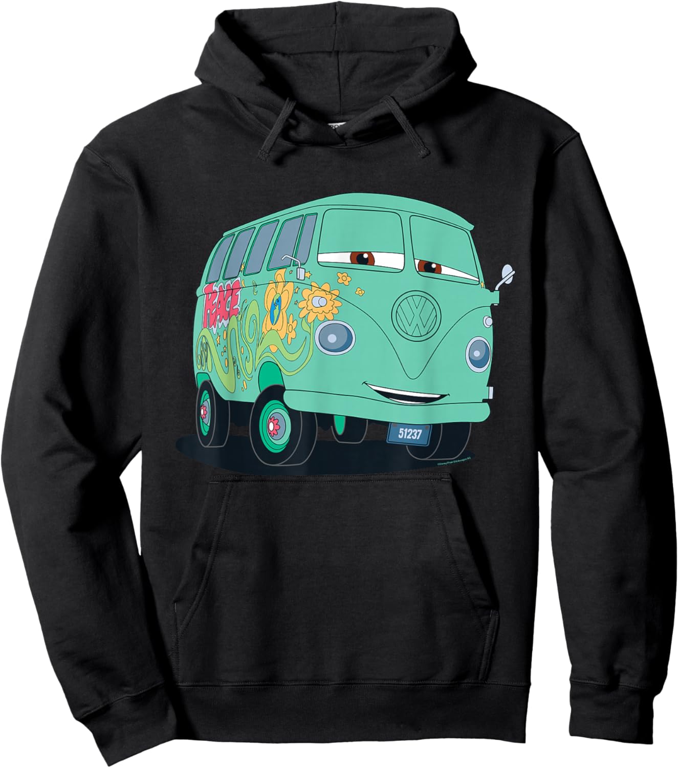 Disney and Pixar's Cars Fillmore Big Pic Costume Hoodie - Hoodie | Black