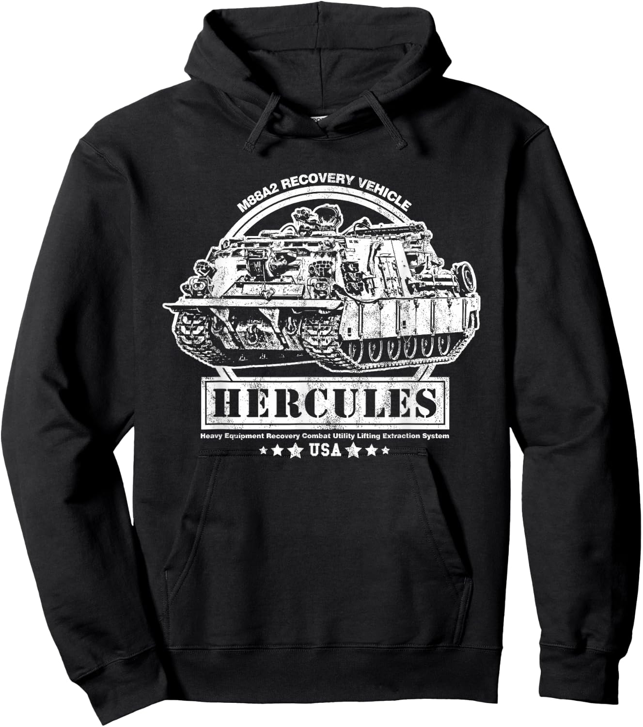 M88 Recovery Vehicle - M88A2 HERCULES ARV Hoodie - Hoodie | Black