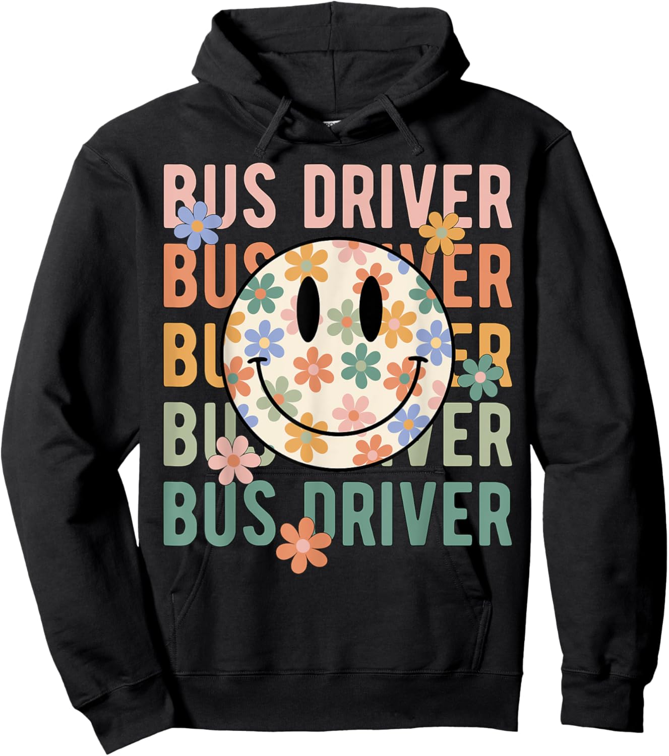 Bus Driver Appreciation Gifts For School Bus Driver Hoodie - Hoodie | Black