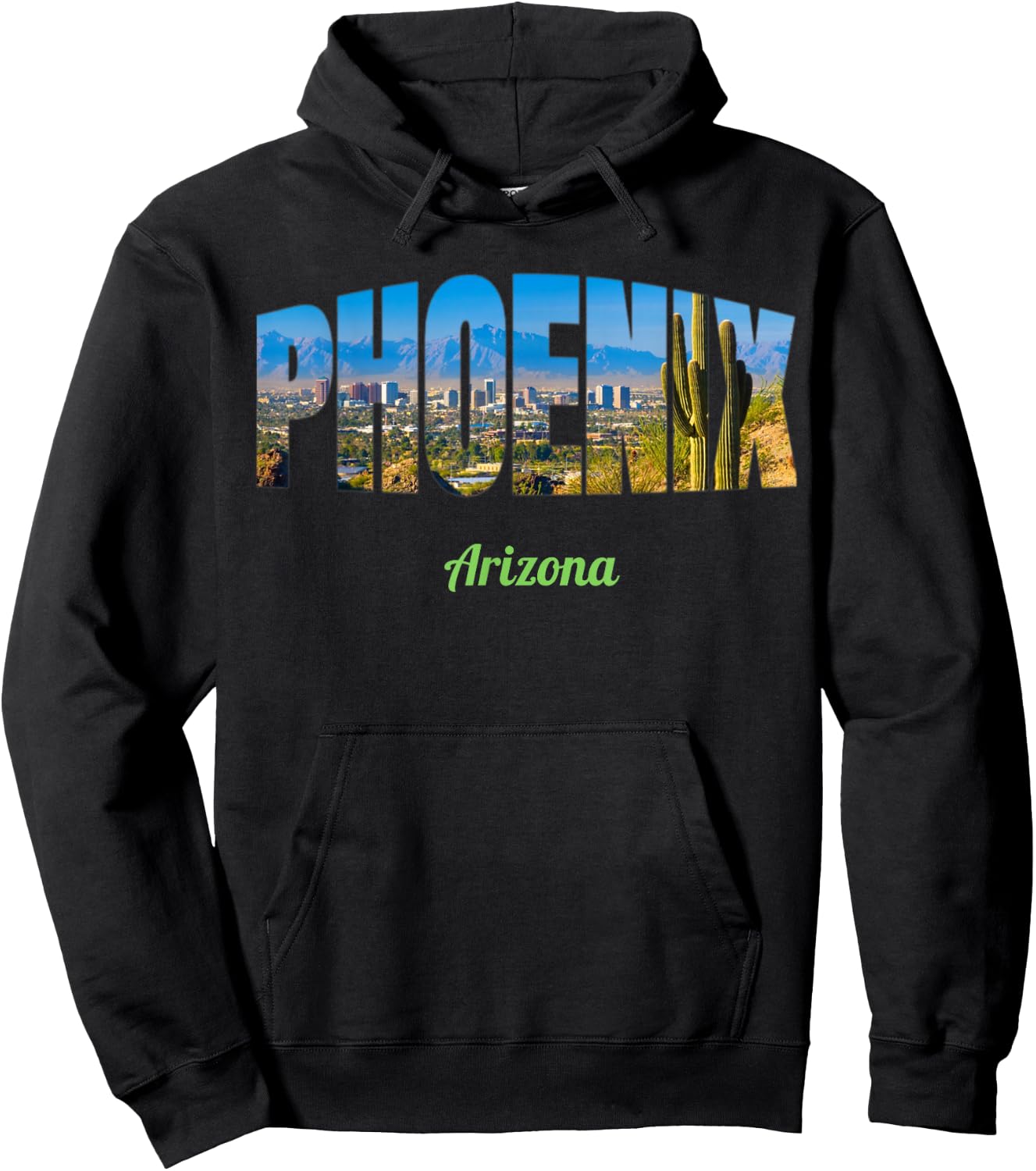 Phoenix Arizona Hoodie - Hoodie | Black
