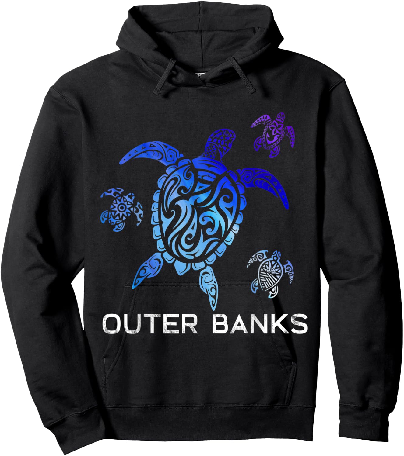 OBX Outer banks North Carolina holiday vacation gift Hoodie - Hoodie | Black