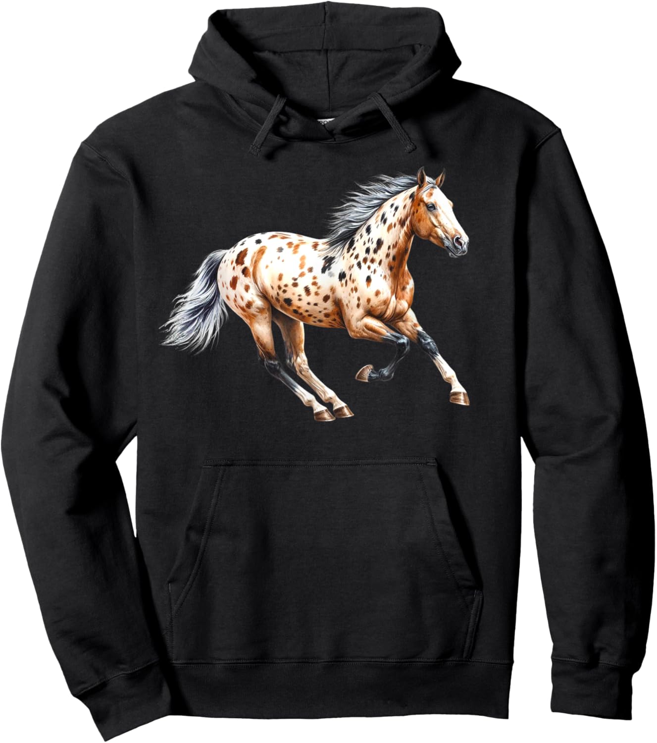 Appaloosa Horse Hoodie - Hoodie | Black