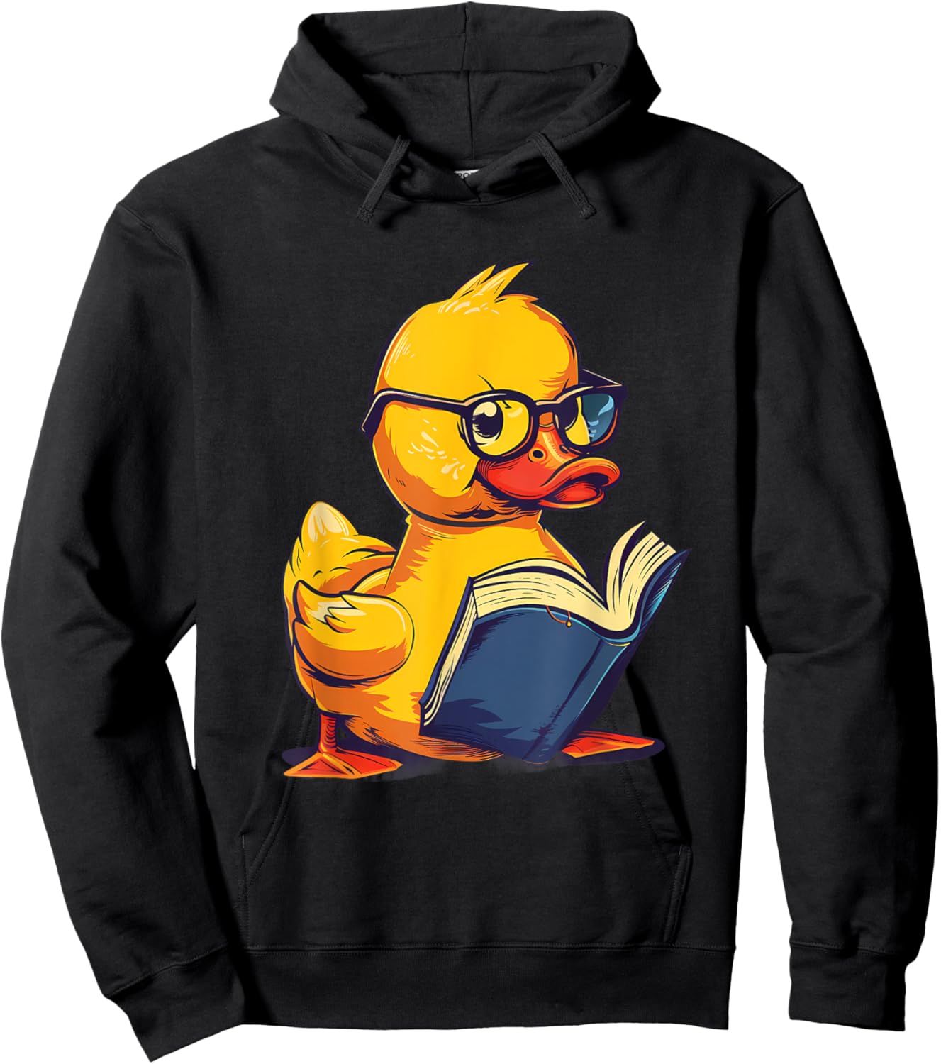 Funny Rubber Ducky Rubber Duck Lover - Adults & Kids - Black - Small - Short Sleeve - Graphic: Rubber Duck Costume Hoodie - Hoodie | Black