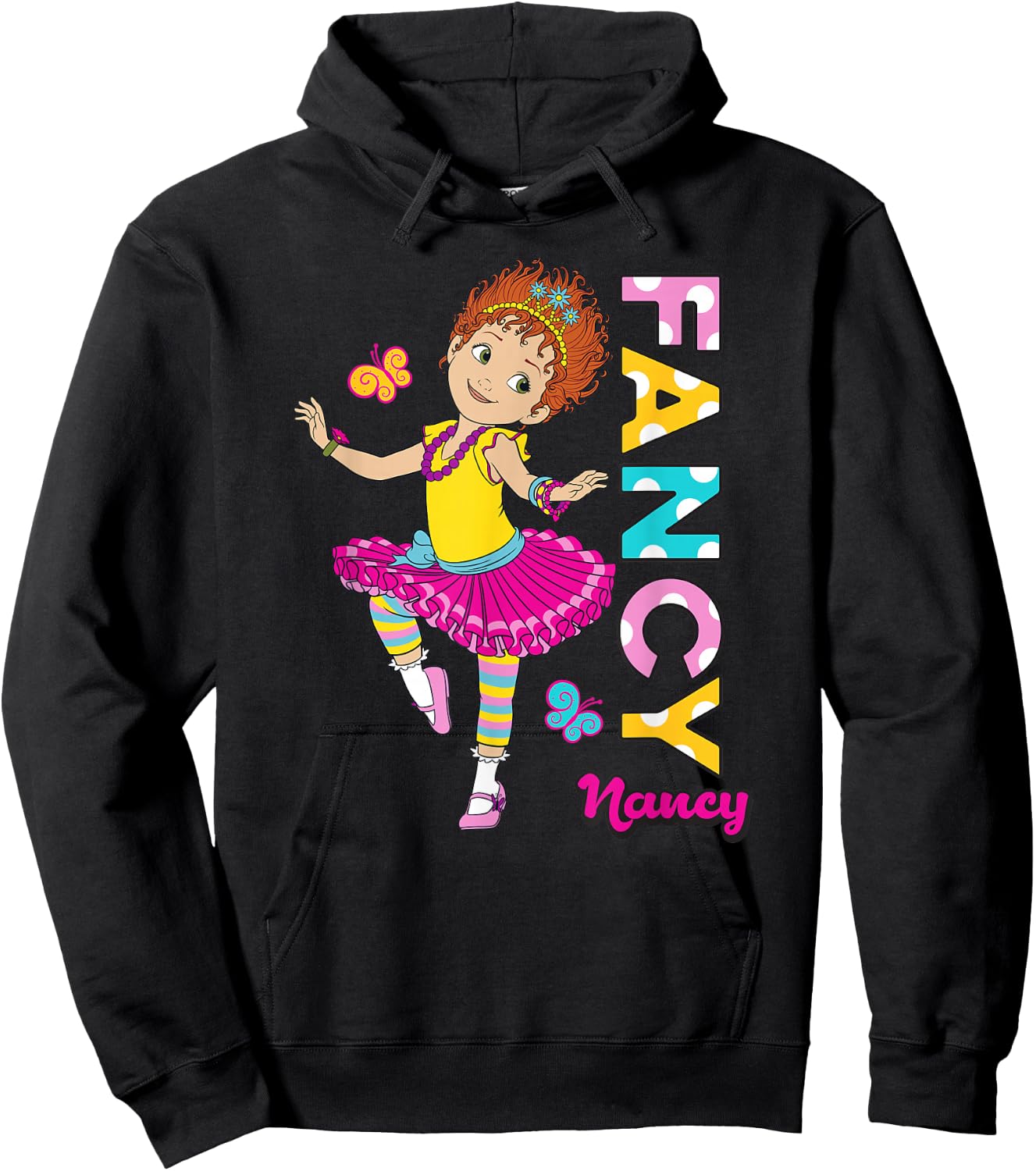 Disney - Fancy Nancy Dancing with Nancy Hoodie - Hoodie | Black