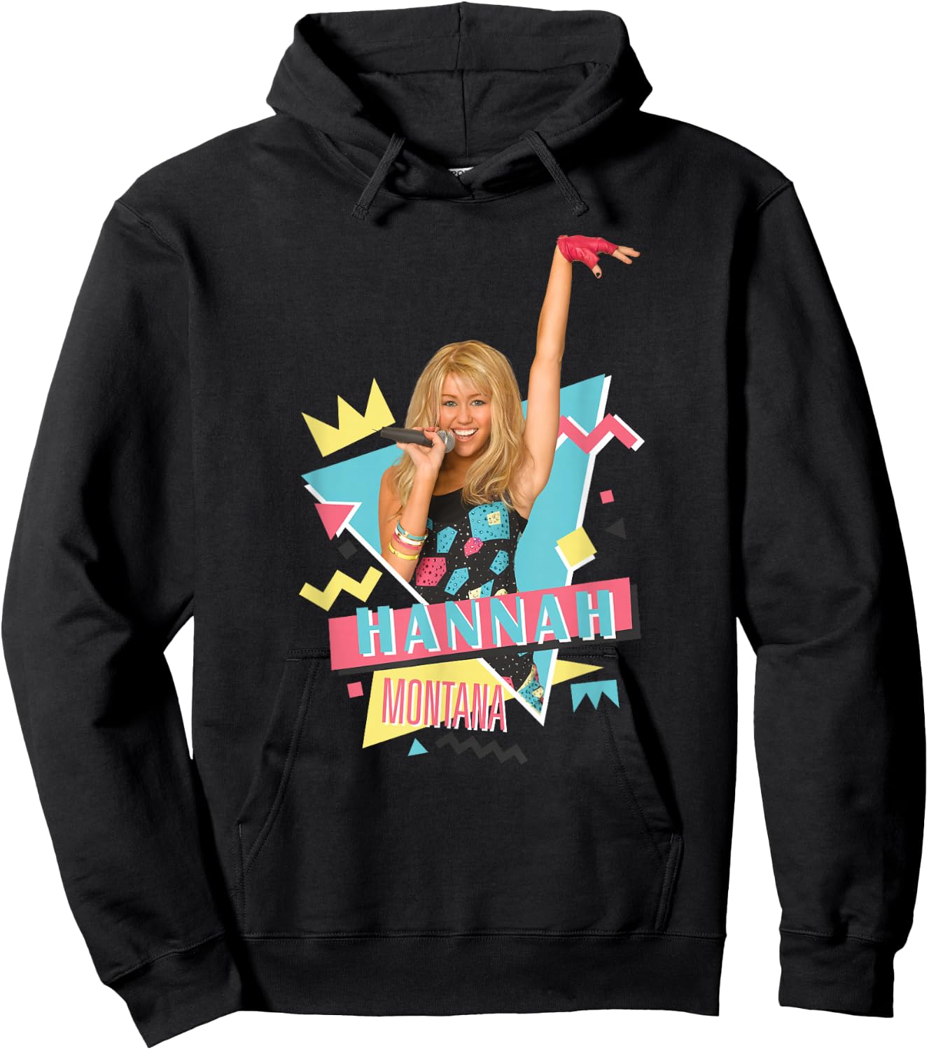 Disney Hannah Montana 90s Hoodie - Hoodie | Black