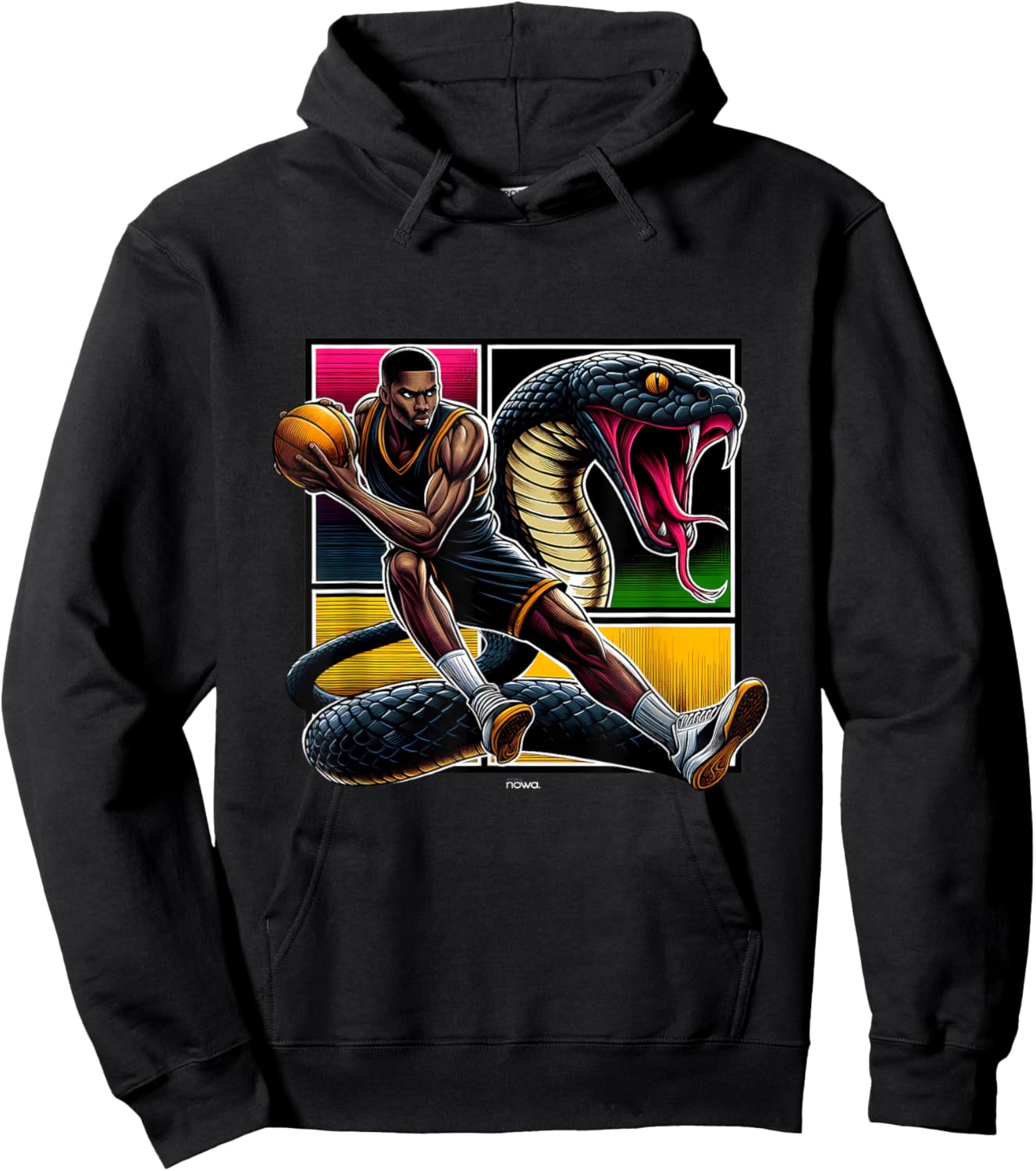 Fearless and Confident Legend Basketball Motivation Hoodie - Hoodie | Black