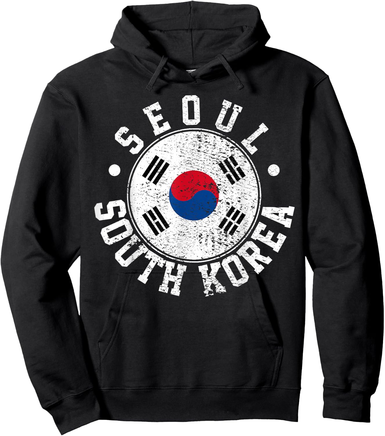Seoul South Korea Hoodie - Hoodie | Black