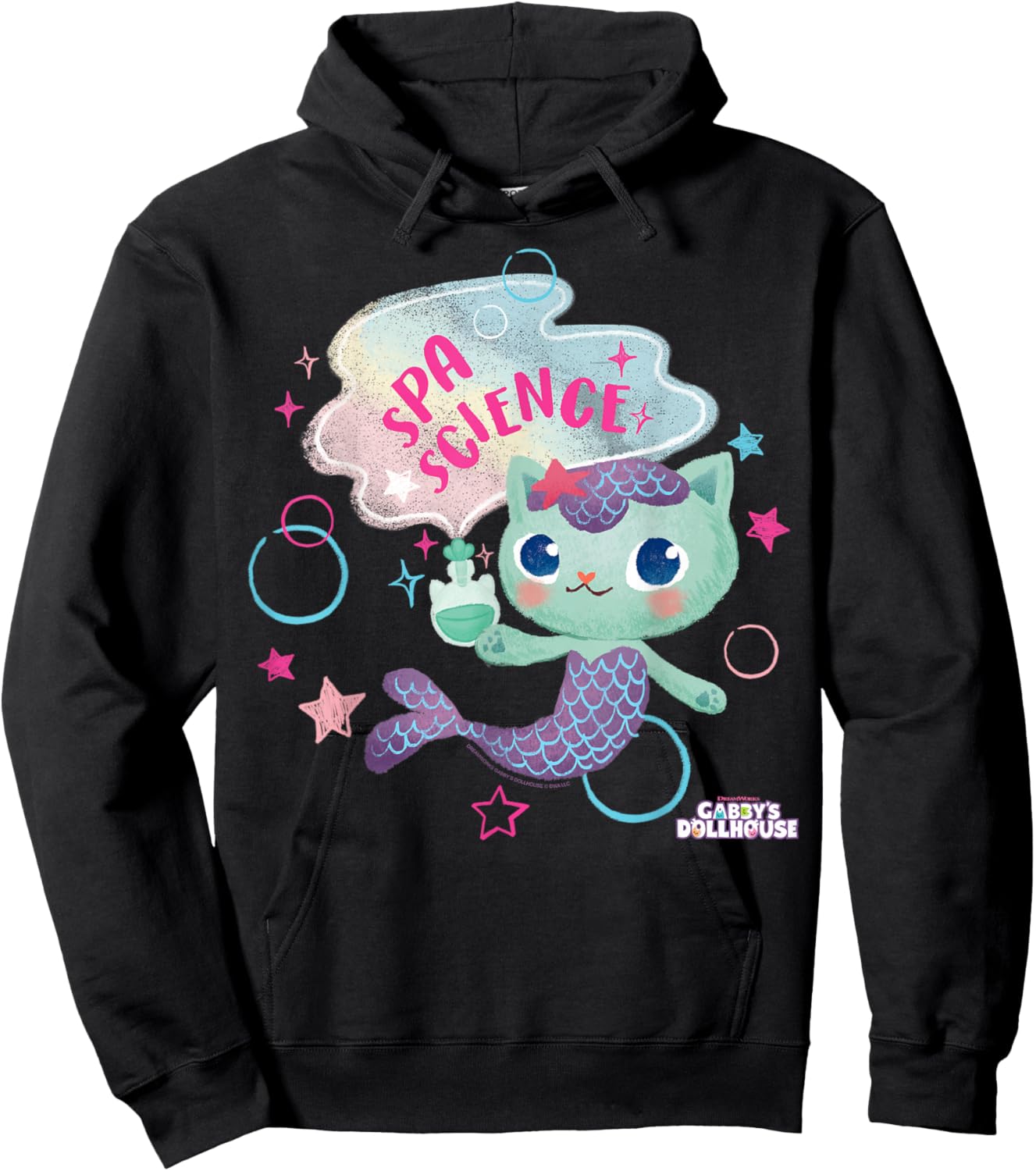 DreamWorks Gabby's Dollhouse Mercat Hoodie - Hoodie | Black
