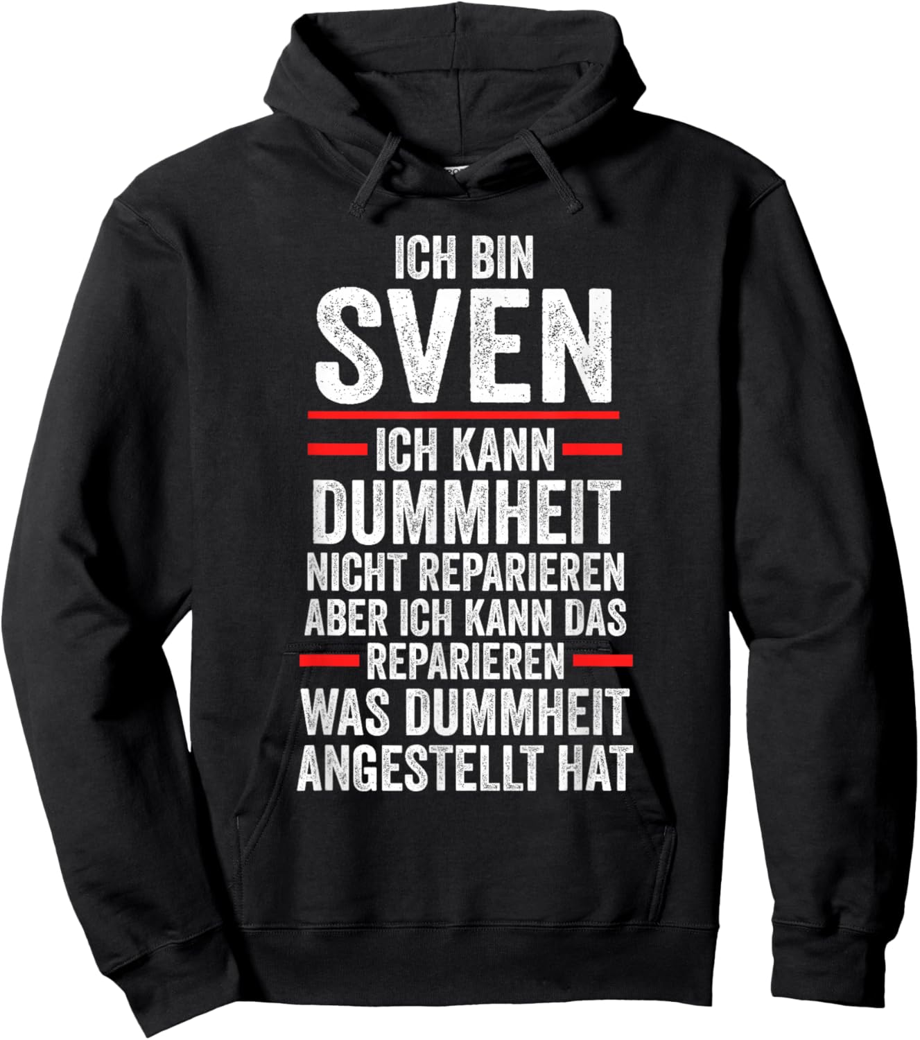 Sven Hoodie - Hoodie | Black