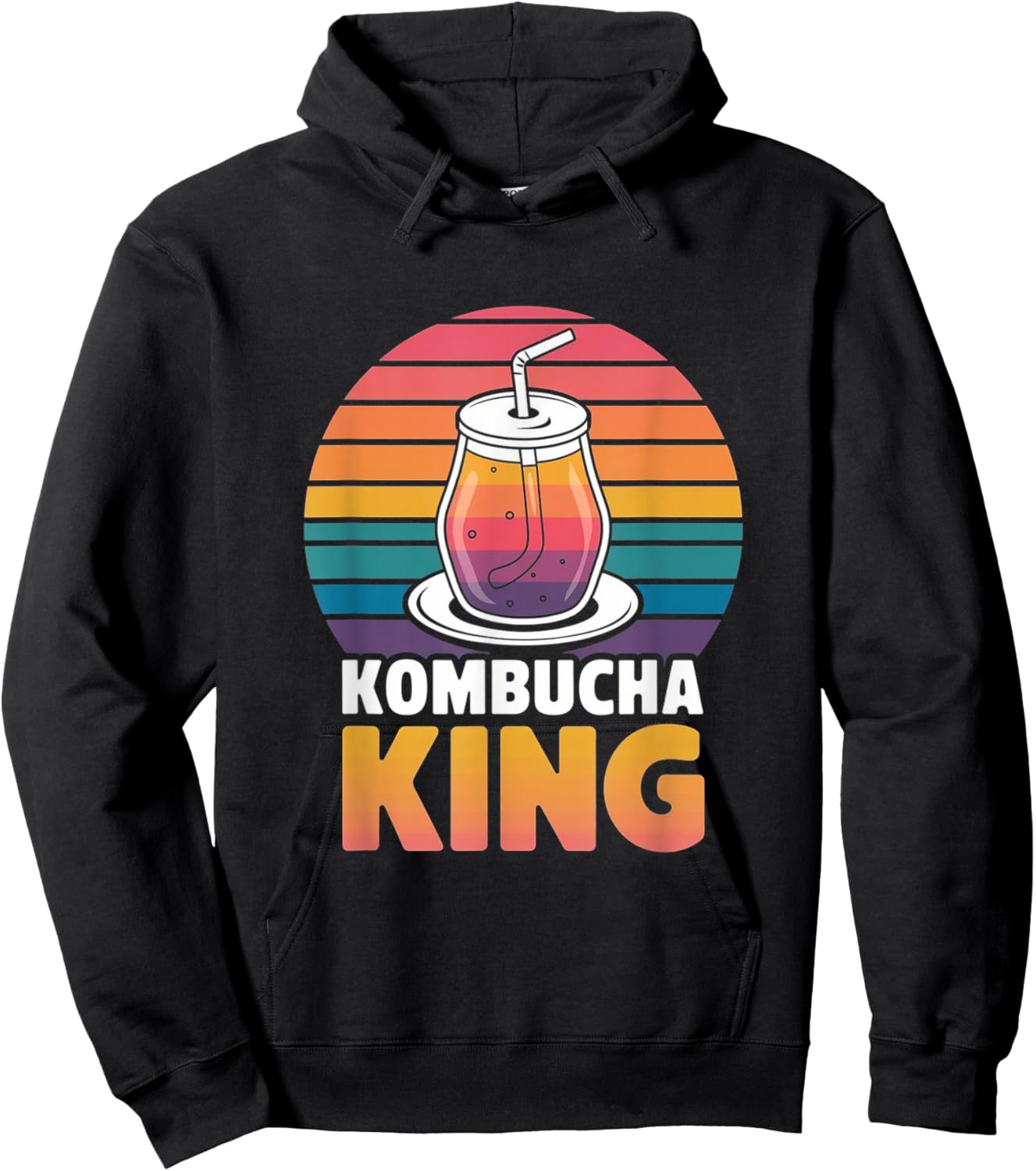Roi du kombucha Hoodie - Hoodie | Black