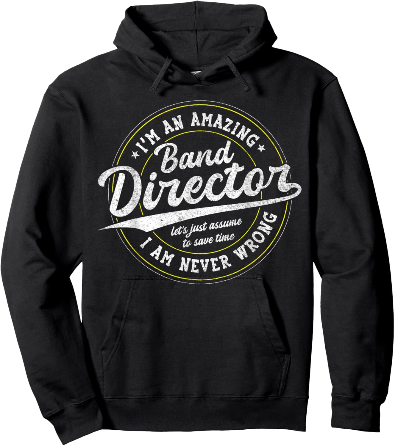 Amazing Band Director Hoodie - Hoodie | Black