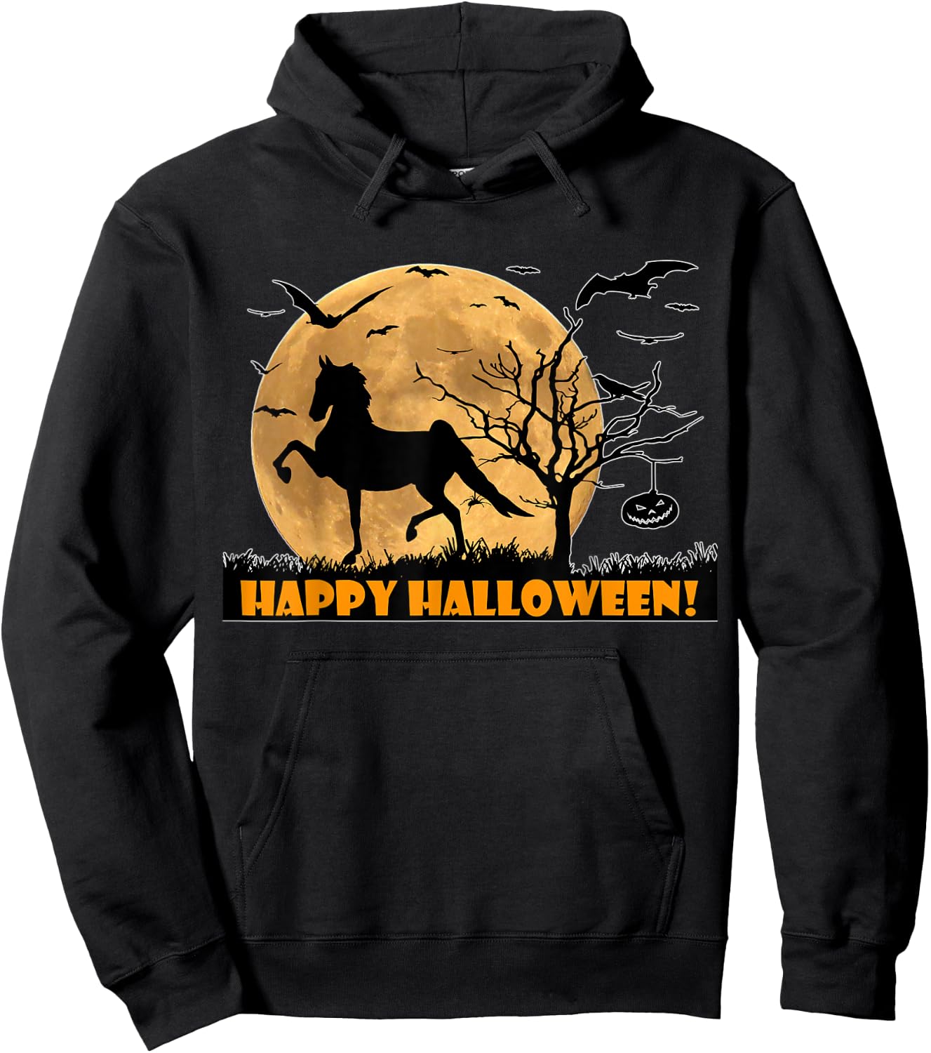 American Saddlebred Horse Training Gaited Horses Equitation Hoodie - Hoodie | Black