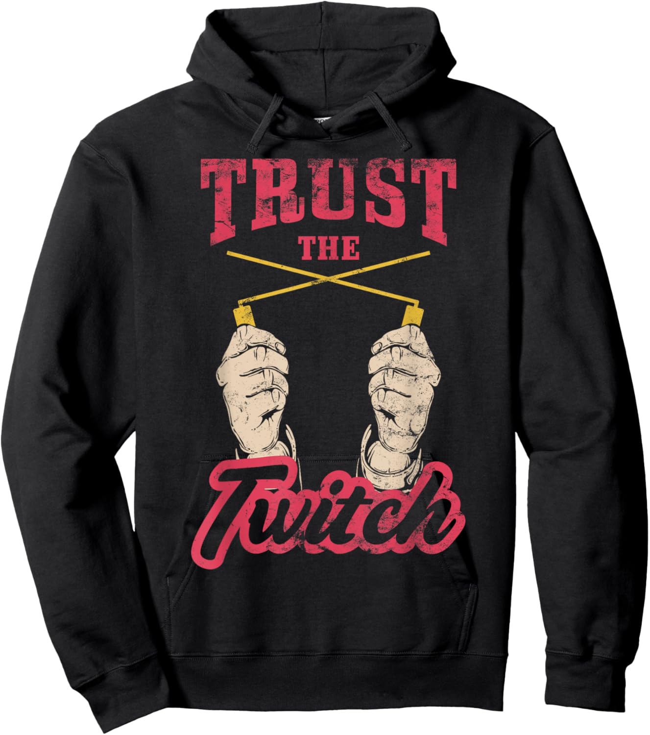 Trust The Twitch, Dowsing Hoodie - Hoodie | Black