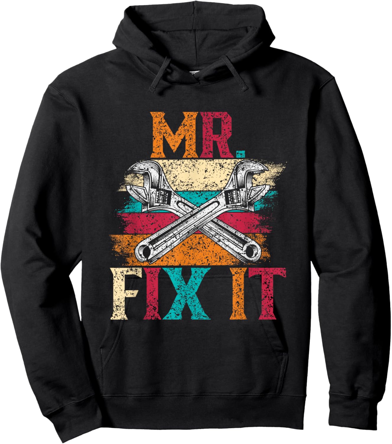 Mr Fix It Fixing Handyman Repair Tinkerer Hoodie - Hoodie | Black