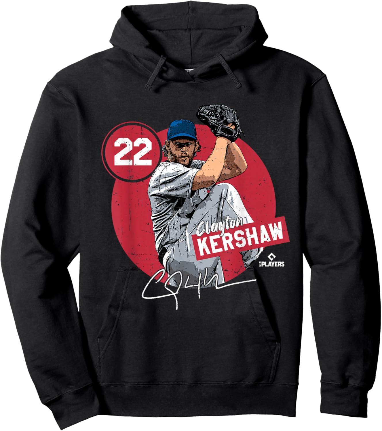 Clayton Kershaw | Los Angeles MLB Player League | MLBKER4041 Hoodie - Hoodie | Black