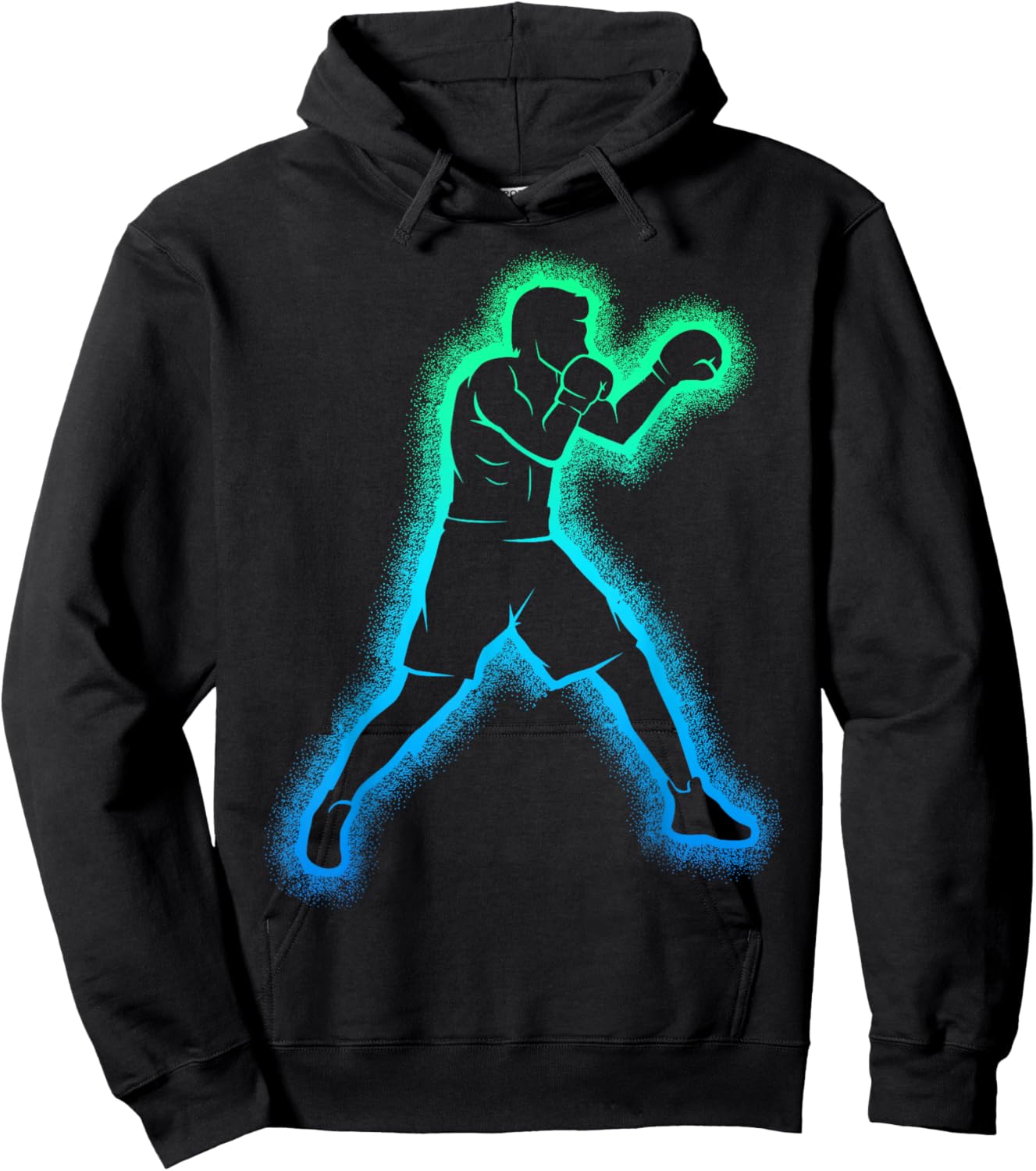 Men's Boxer, Boxer, Boxing , Black, S Hoodie - Hoodie | Black