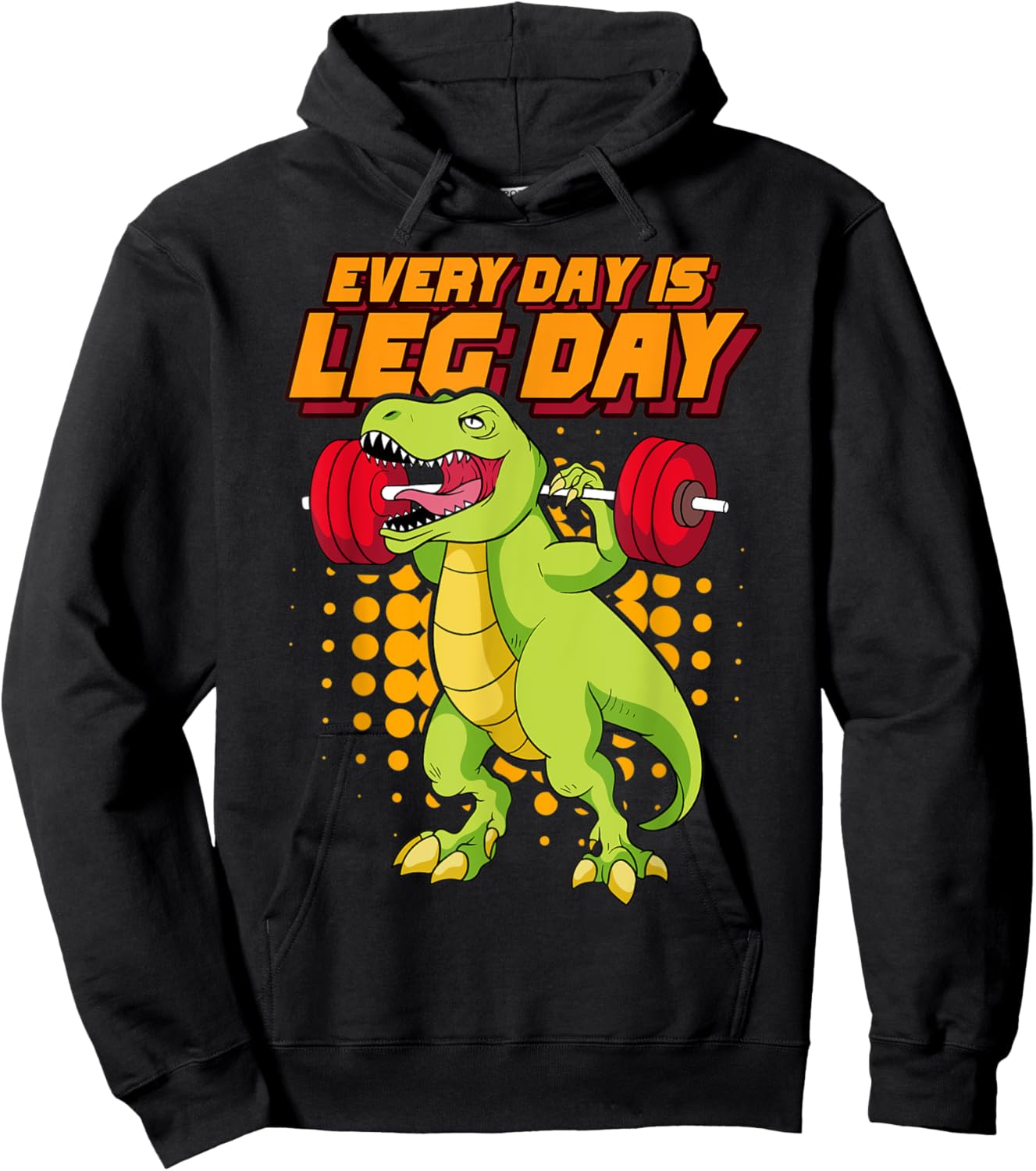 Every Day Is Leg Day Bodybuilder Gym Workout Bodybuilding Hoodie - Hoodie | Black