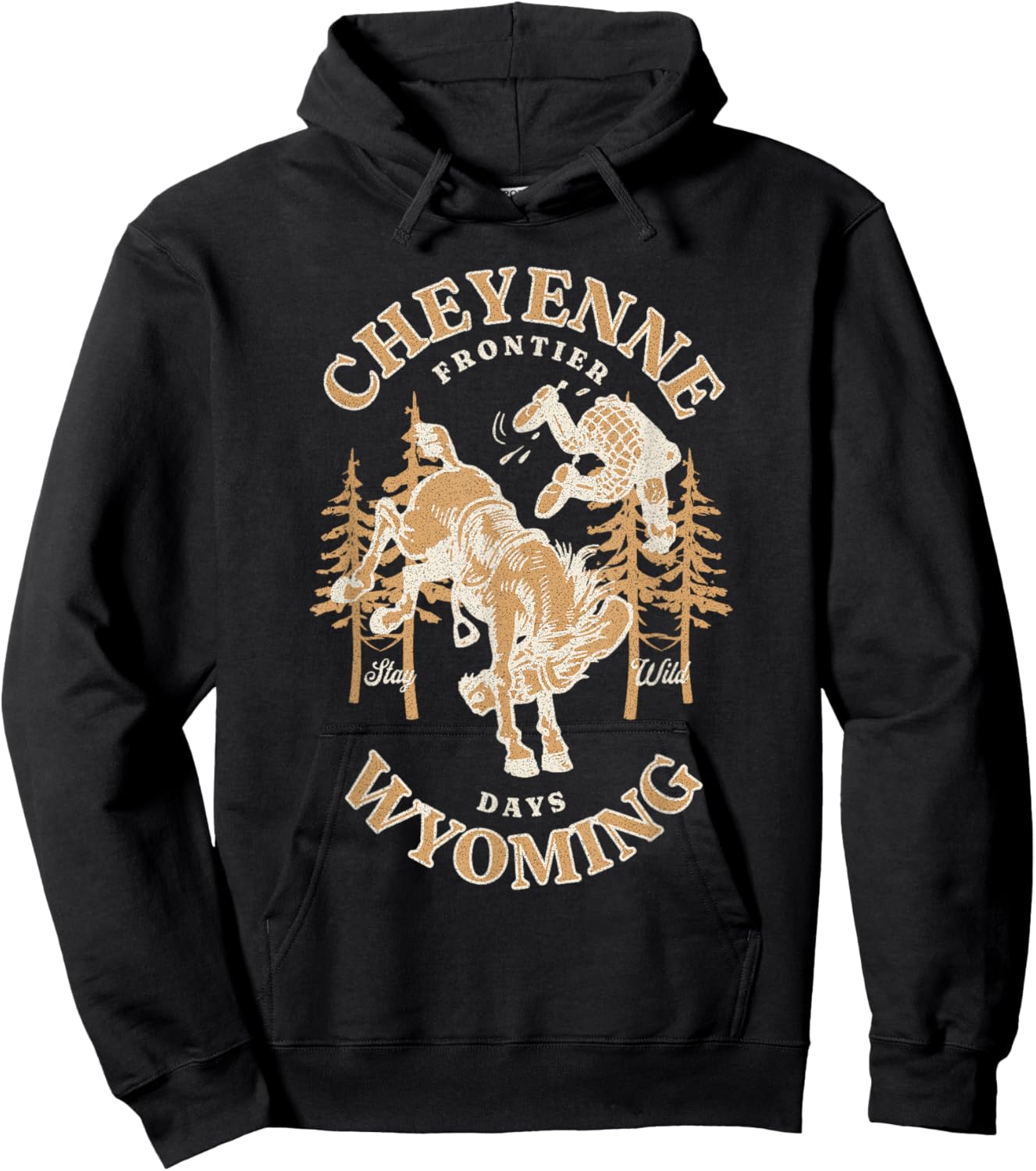 Cheyenne Wyoming Frontier Days Hoodie - Hoodie | Black
