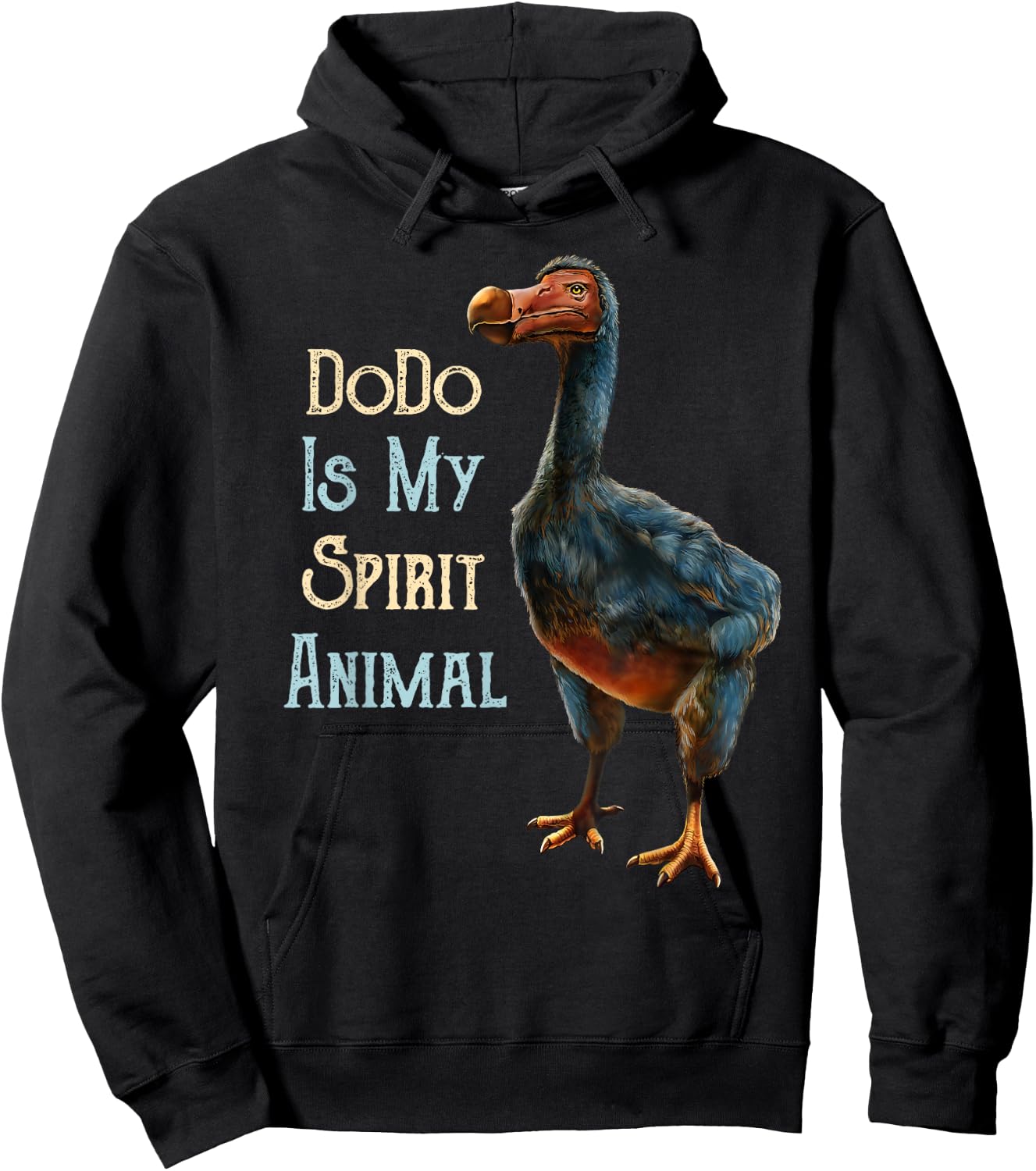 Dodo bird, DoDo Is My Spirit Animal, Dodo Hoodie - Hoodie | Black
