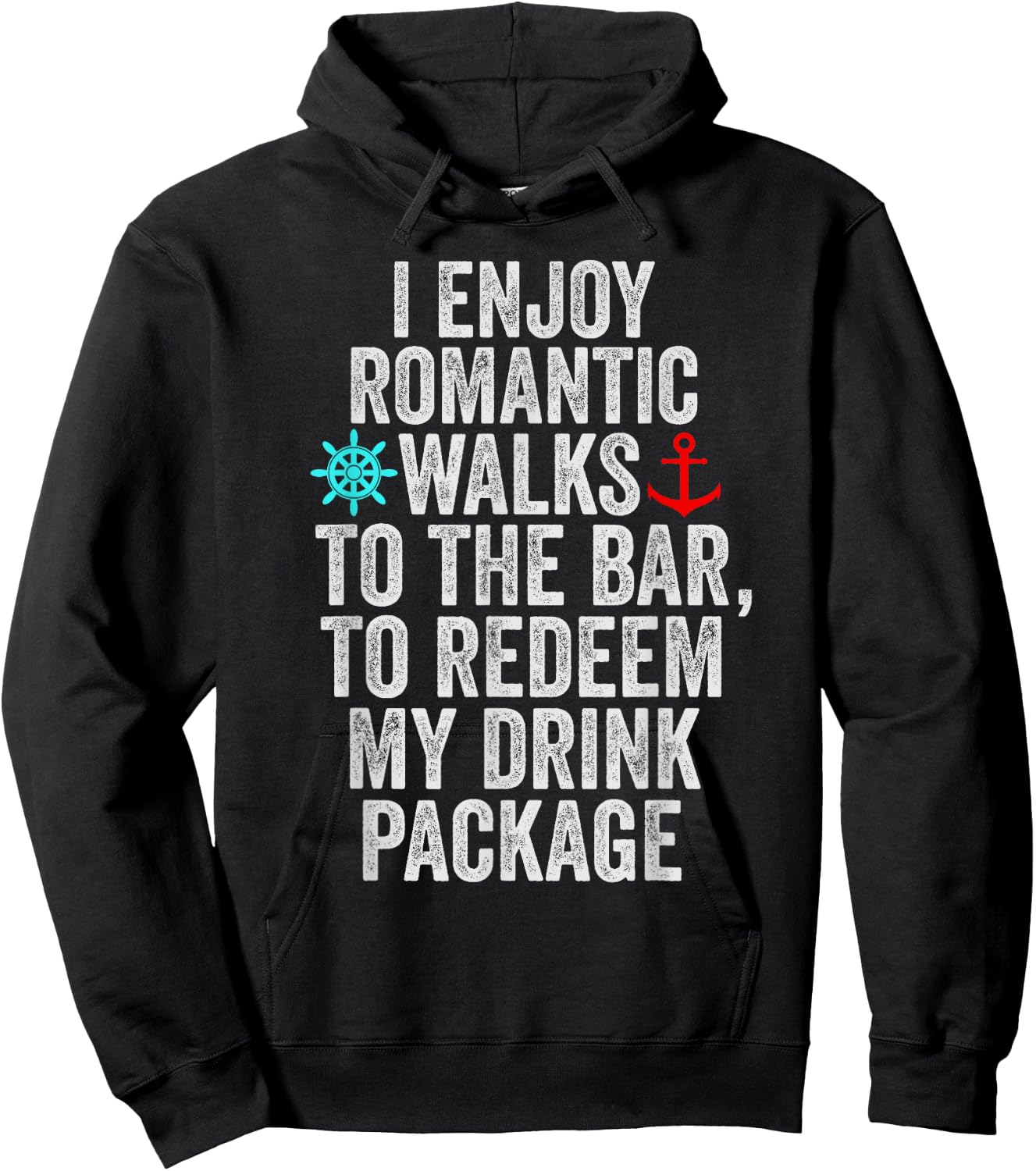 Funny Cruise With Sayings Women Drinking Hoodie - Hoodie | Black