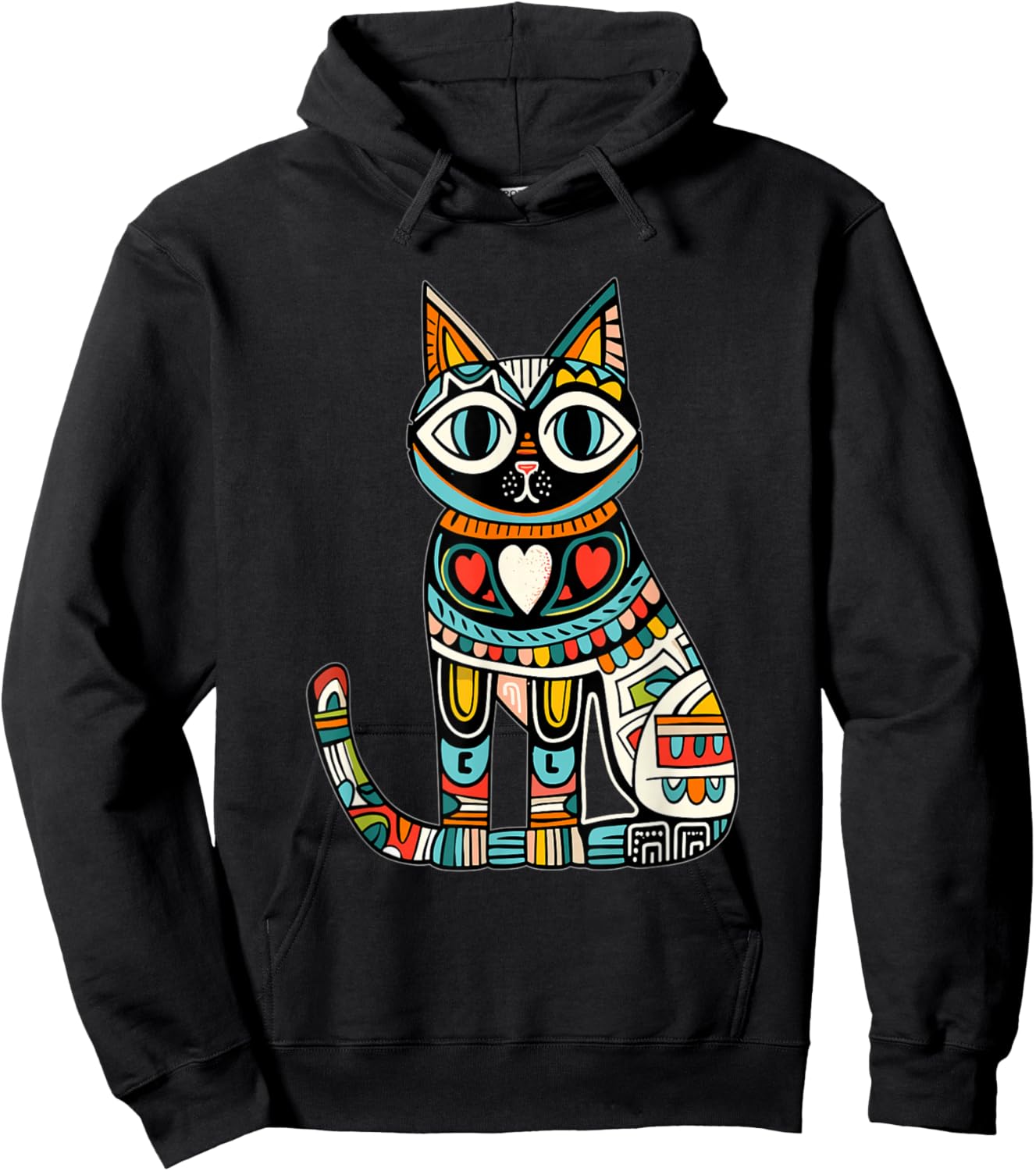 Chania Greece Vacation Greek Cat Lover Hoodie - Hoodie | Black