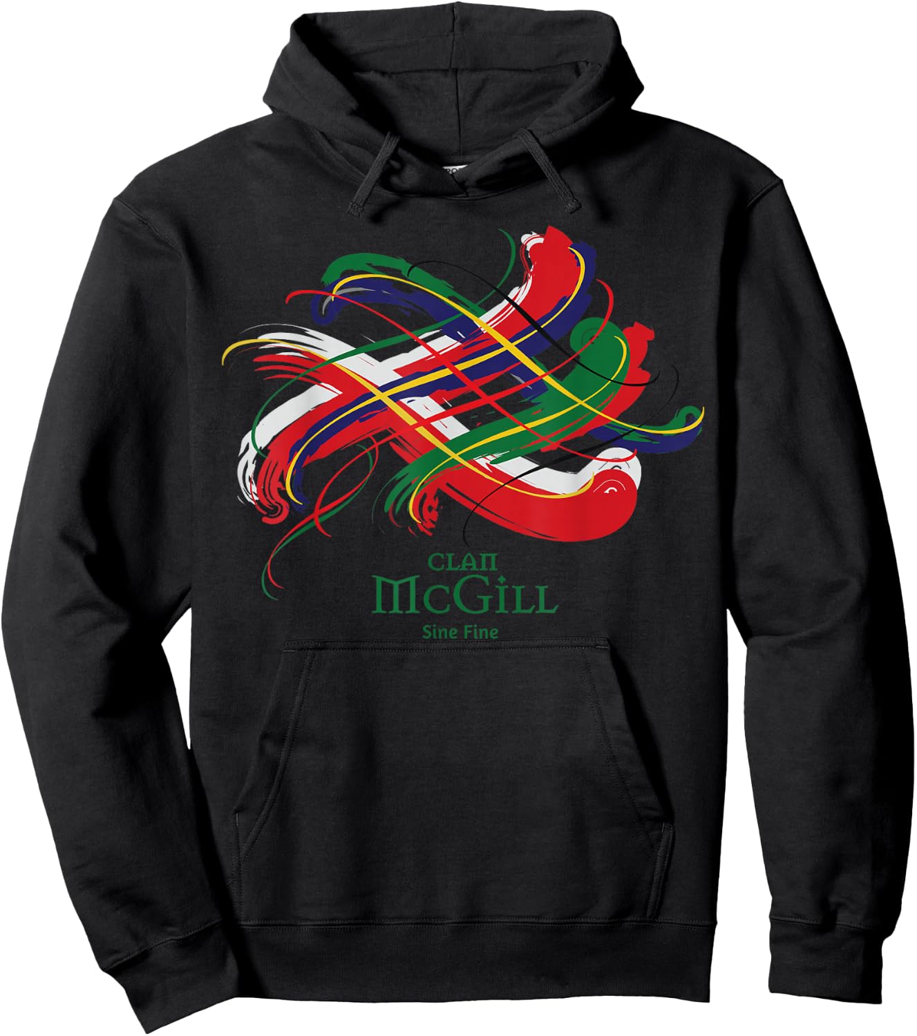 Clan McGill Hoodie - Hoodie | Black