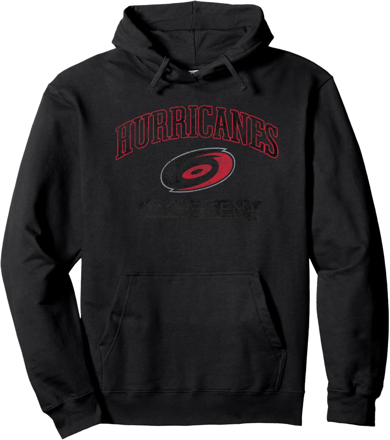 Carolina Hurricanes Vintage Hockey White Officially Licensed Hoodie - Hoodie | Black