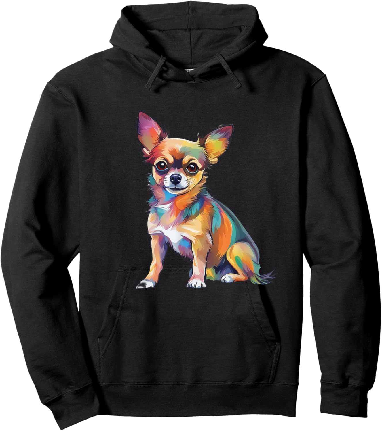 Chihuahua Dog , Small, Black Hoodie - Hoodie | Black
