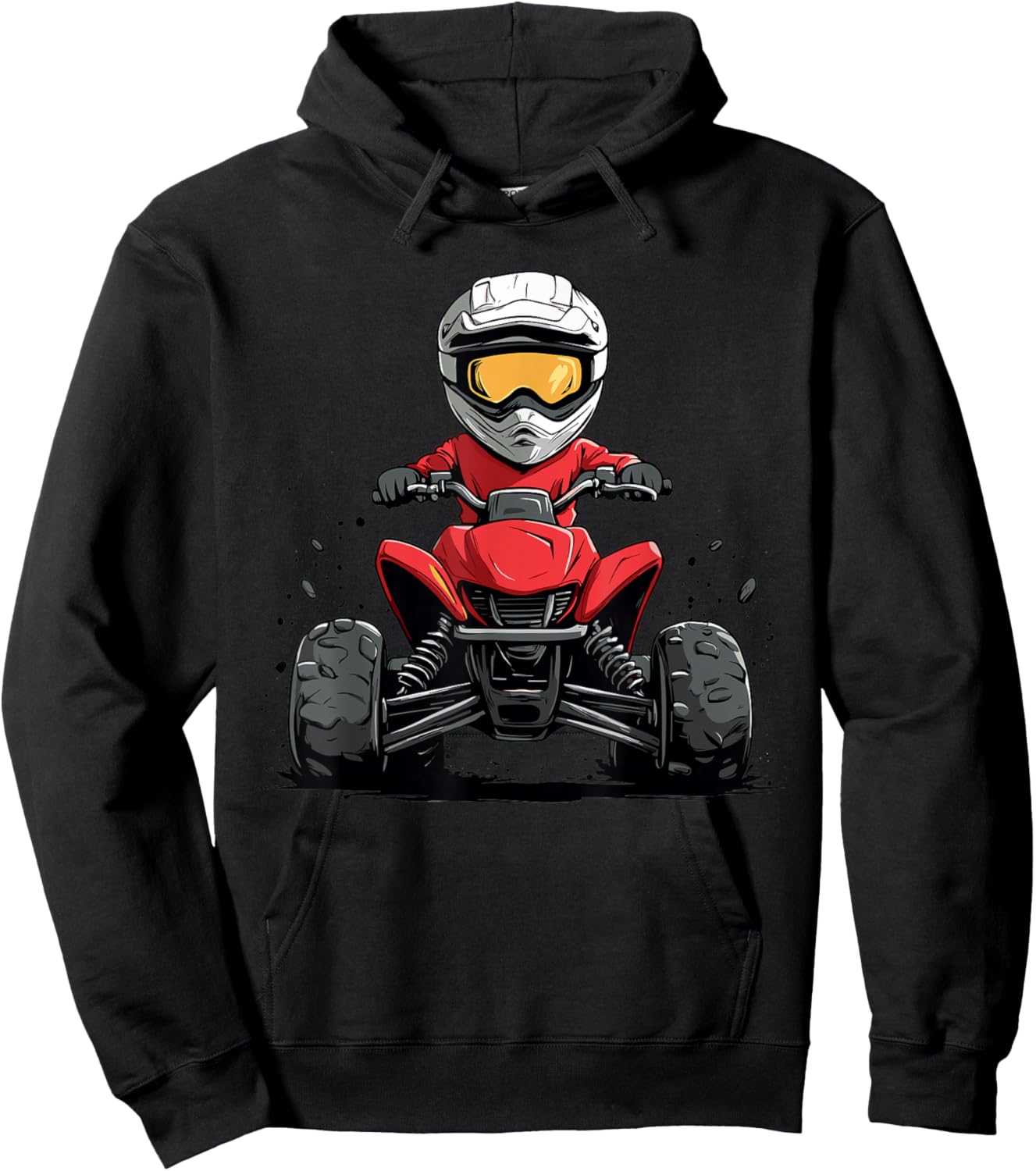 Kids 4 wheeler Hoodie - Hoodie | Black