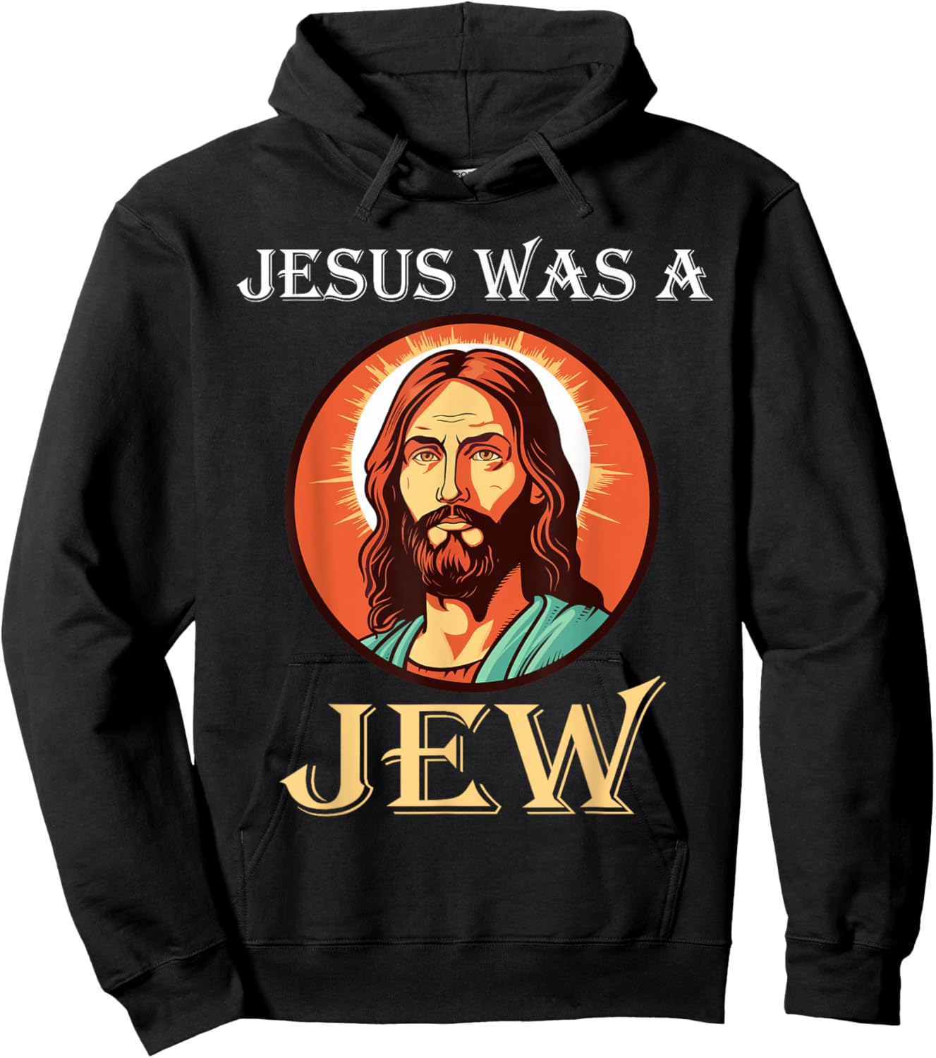 Jesus Was A Jew Hoodie - Hoodie | Black