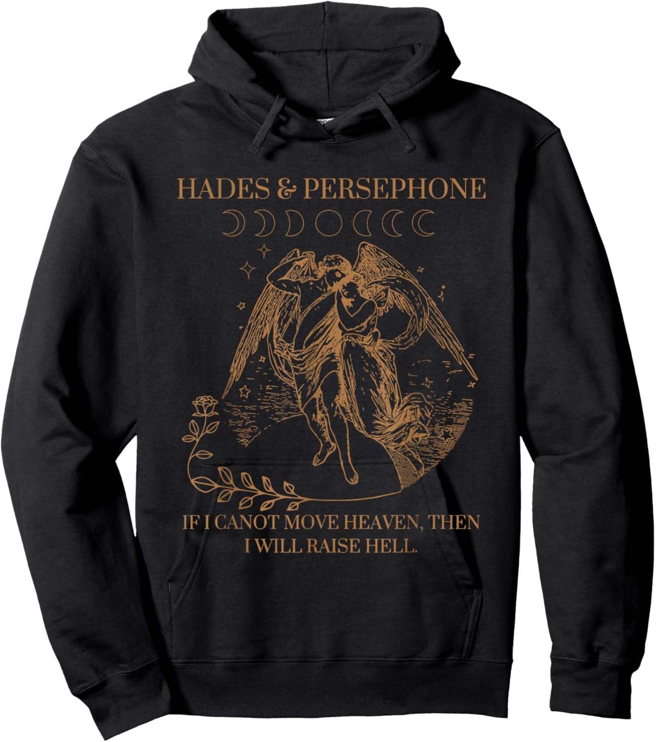 Hades and Persephone Mythology Hoodie - Hoodie | Black