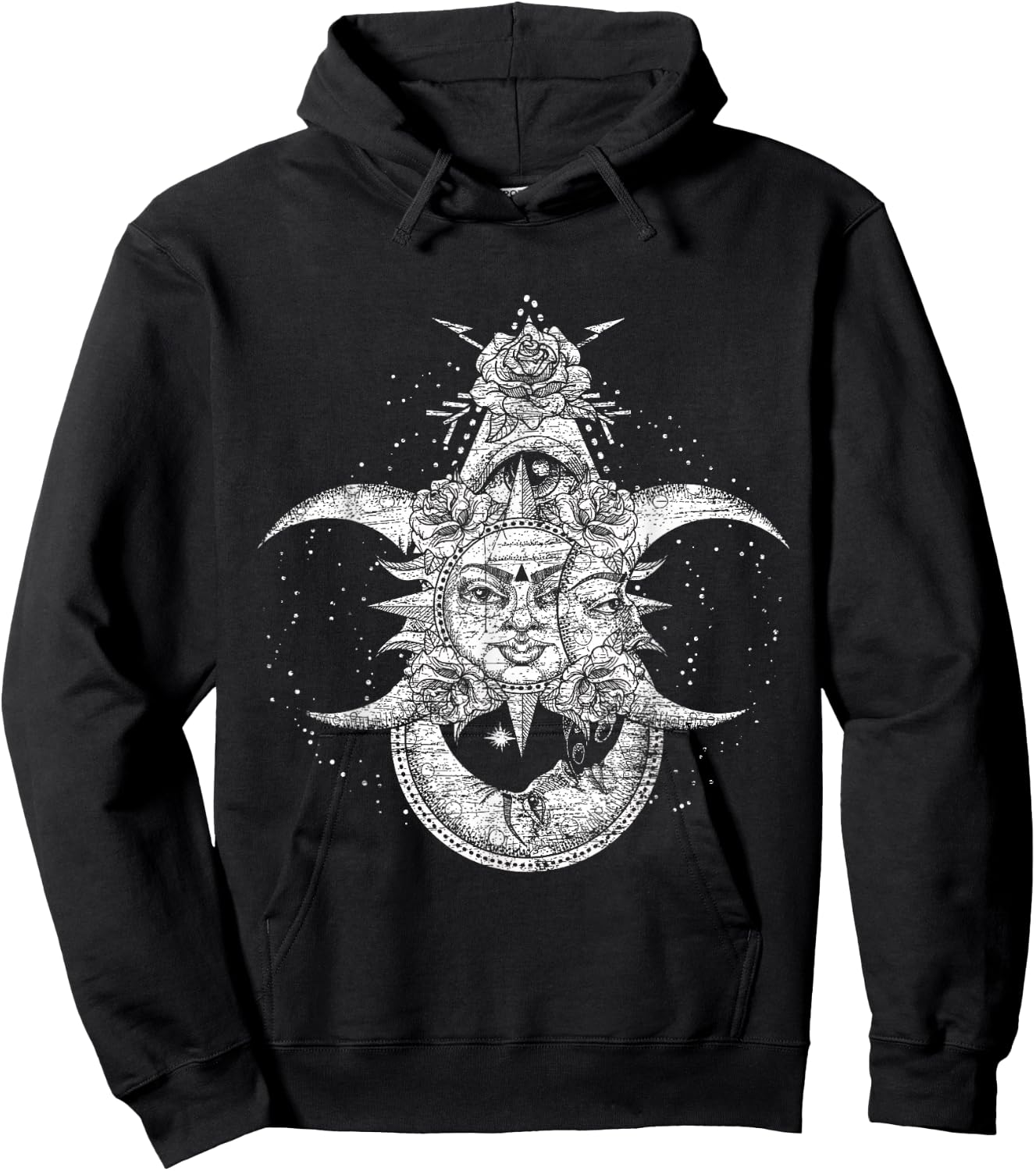 Moon Sun Astronomer Gift Astronomy Hoodie - Hoodie | Black