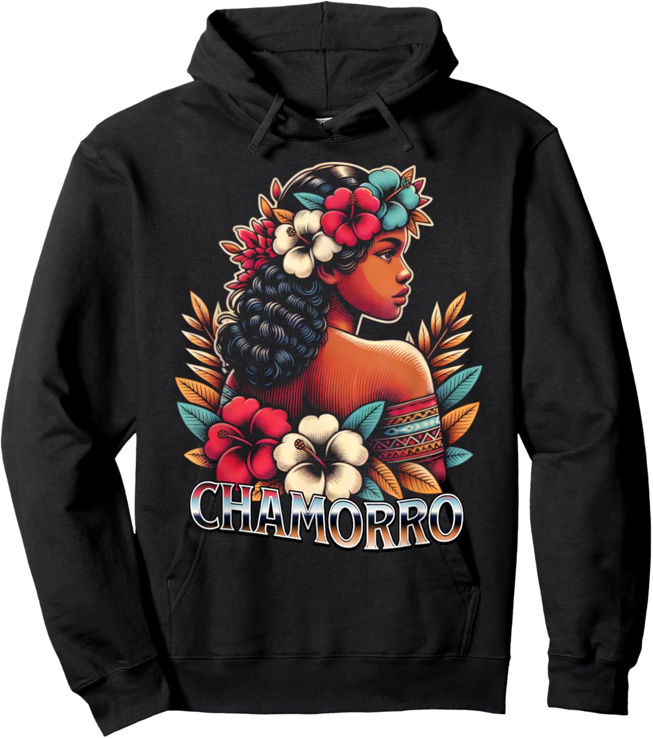 Chamorro Pride Guam and Saipan Mariana Islands Heritage Hoodie - Hoodie | Black