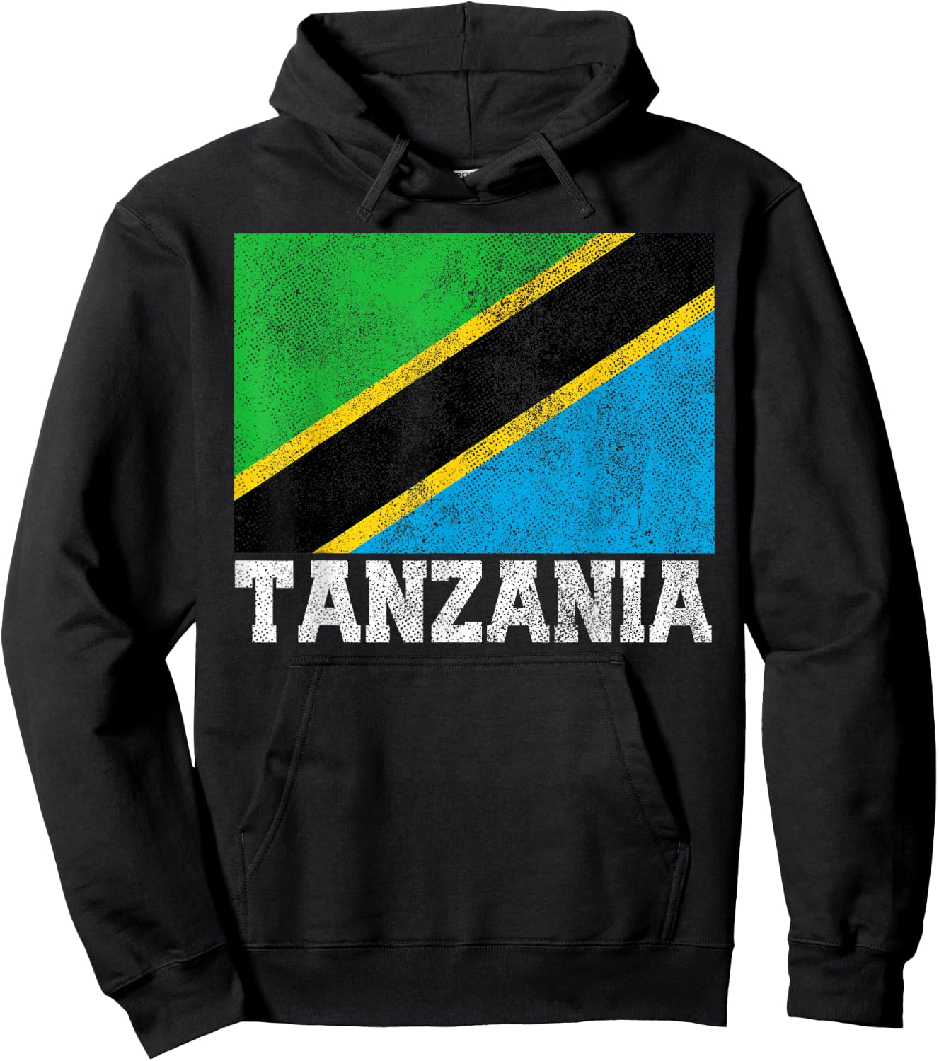 Tanzania Flag National Pride Roots Country Matching Family Hoodie - Hoodie | Black