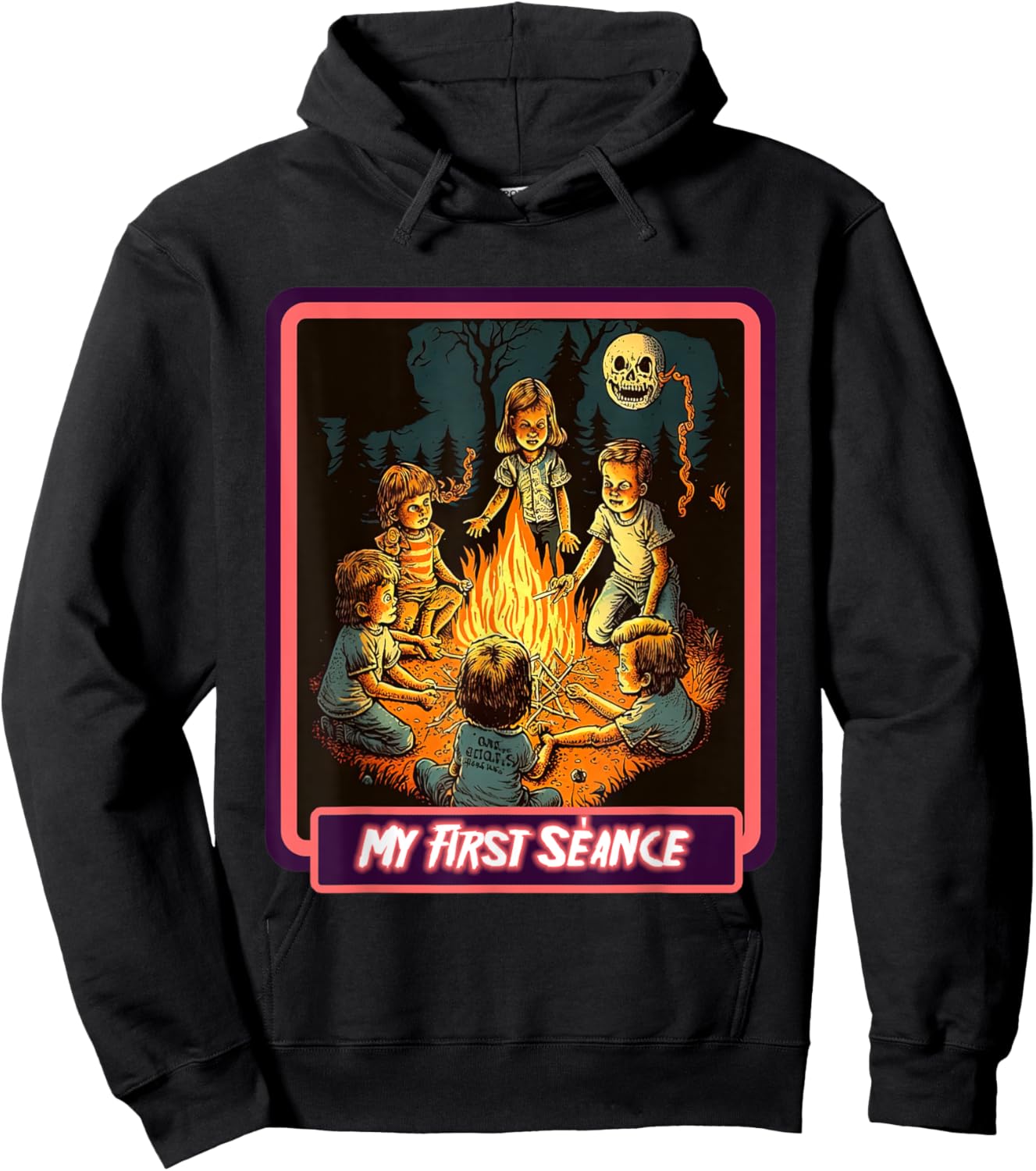 "My First Séance " Horror Scare Up Some Style Hoodie - Hoodie | Black