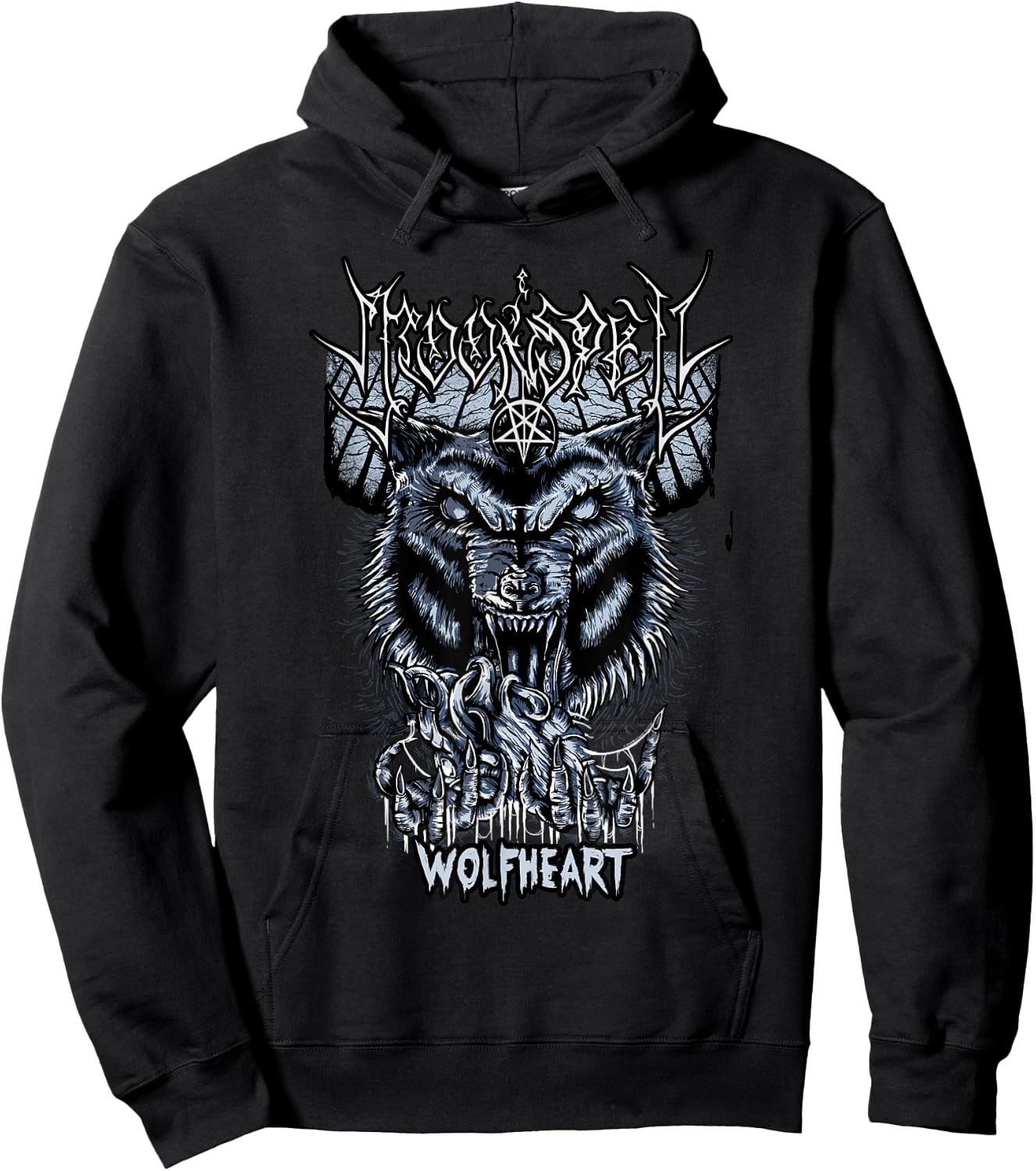 Moonspell - Wolfheart - Official Merchandise Hoodie - Hoodie | Black