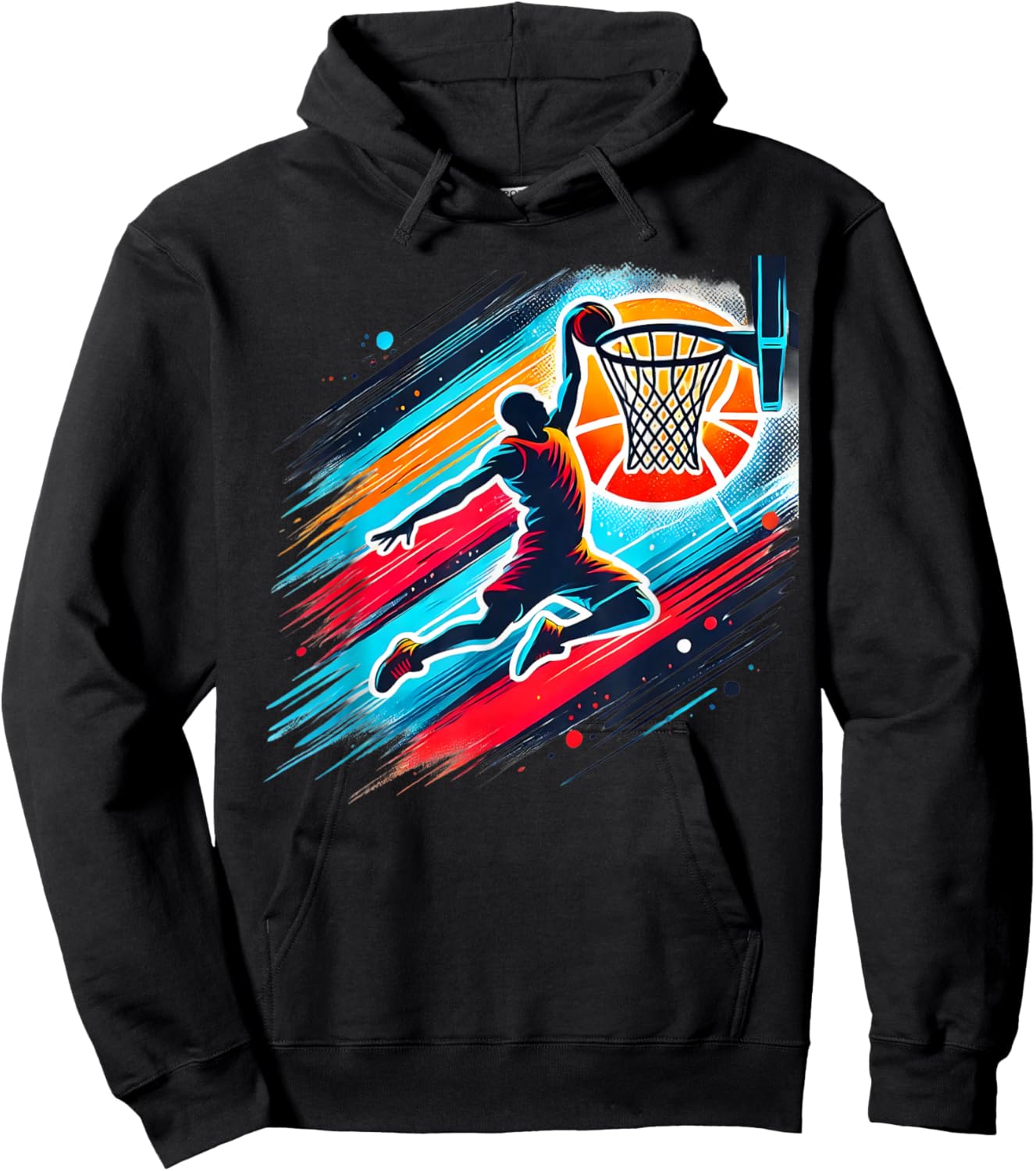 Cool Boys Basketball Shirts Men Kids Boys 10-12 12-14 Gifts Hoodie - Hoodie | Black